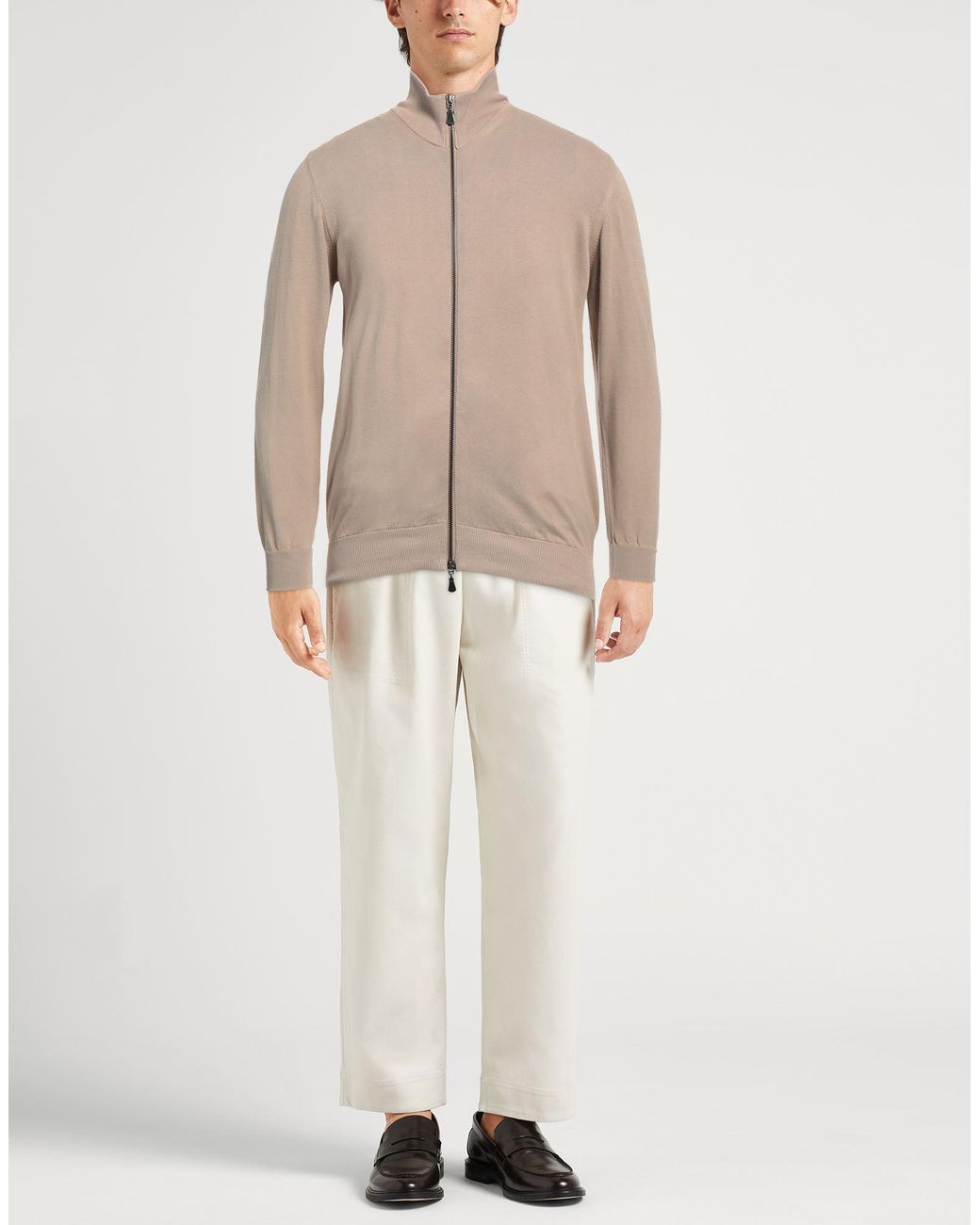 Cardigan Alpha Studio pour homme en coloris Natural