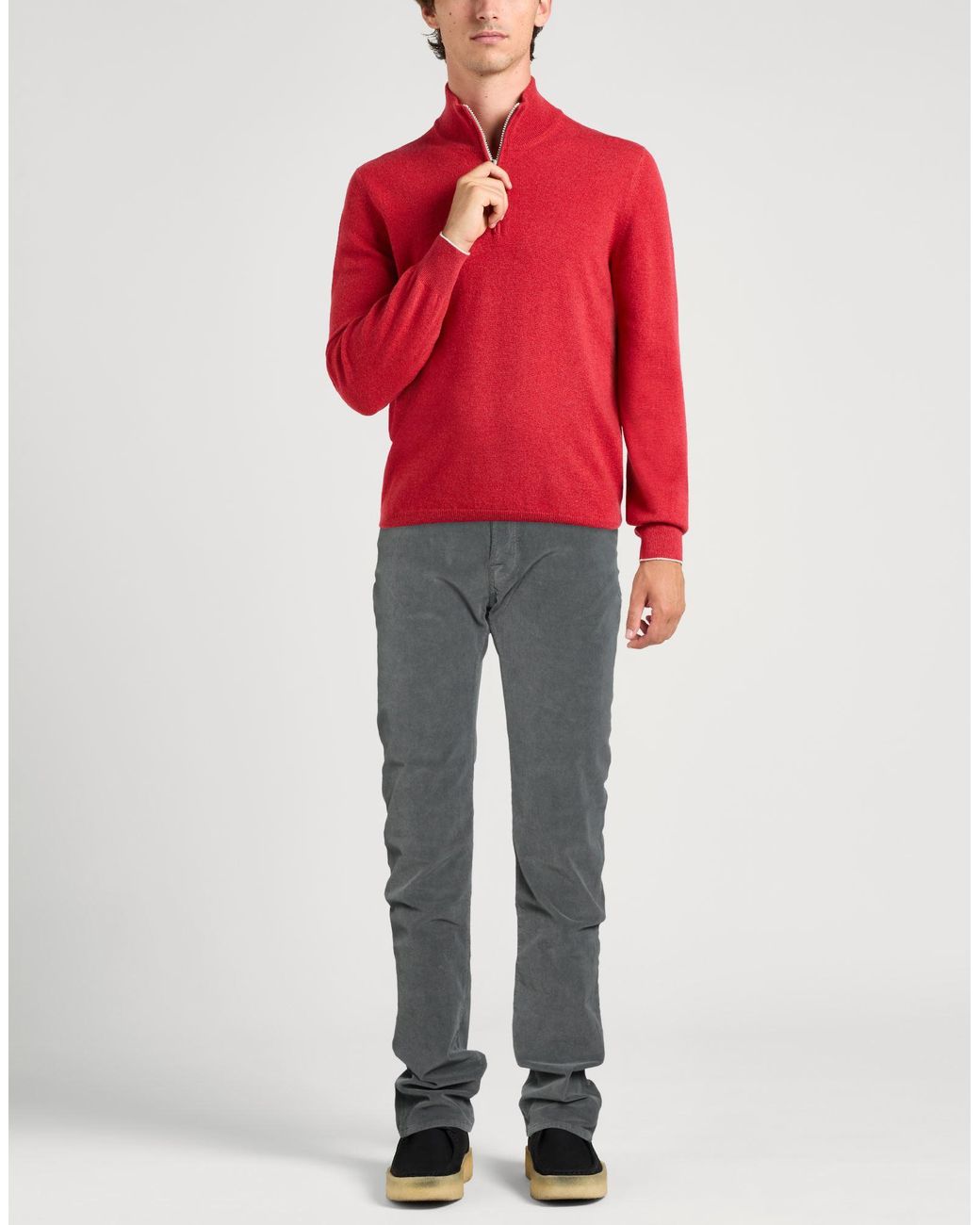 Jacob Cohen White Pants Cotton, Elastane for men