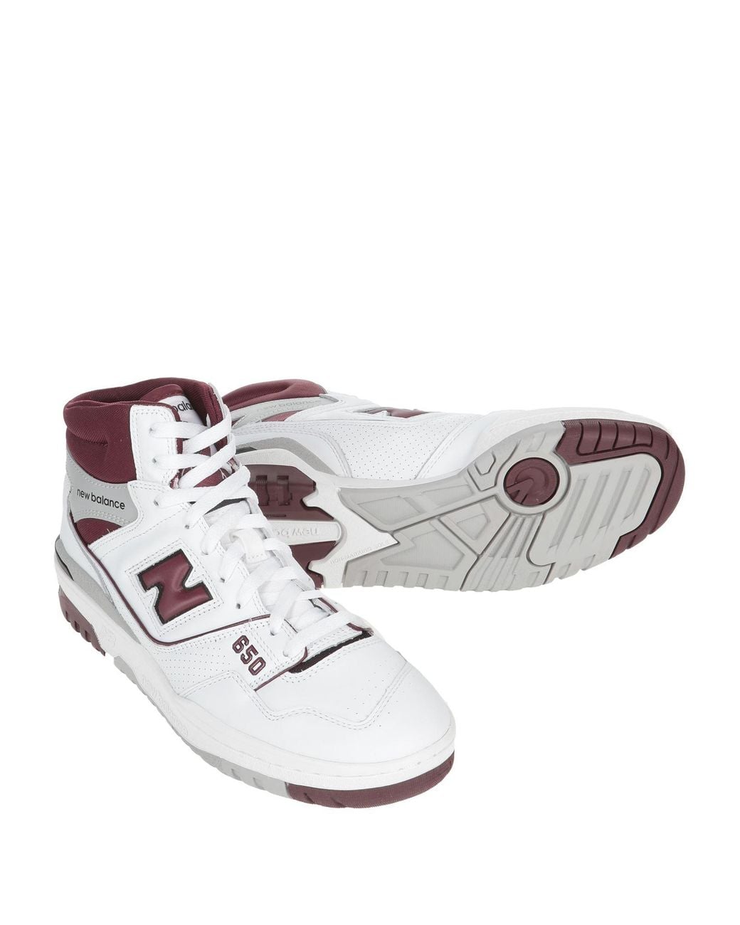 New Balance White Trainers for men