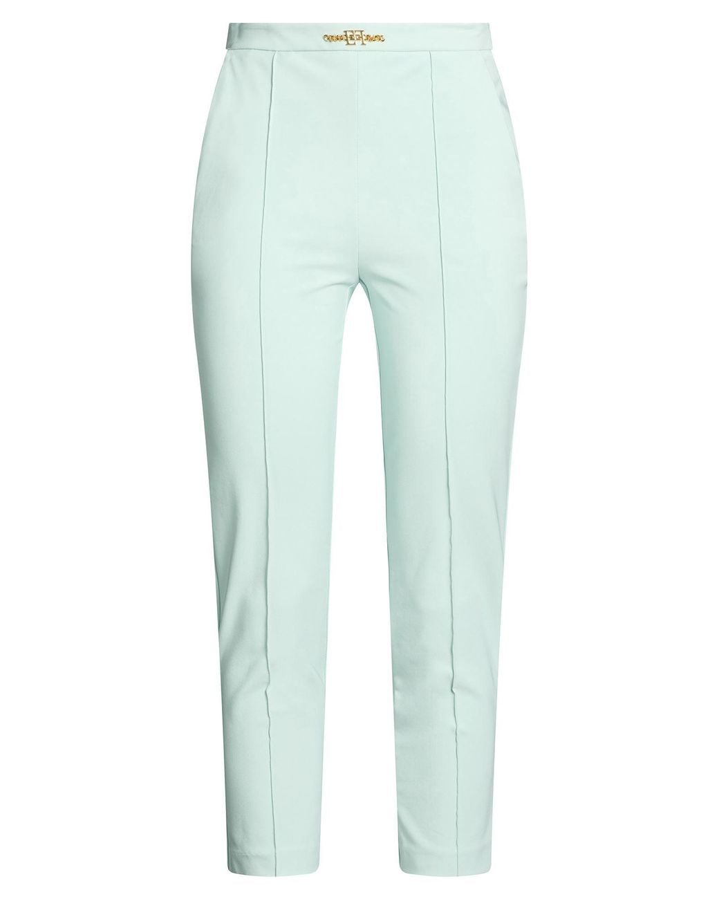 Elisabetta Franchi Blue Trouser