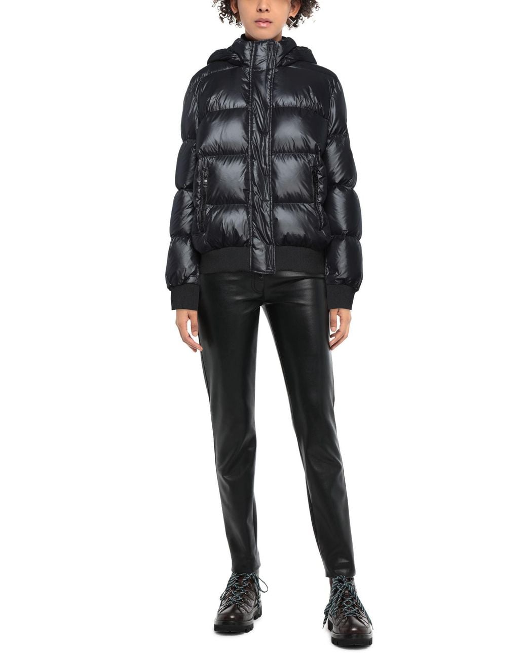 ARMANI EXCHANGE Black Puffer