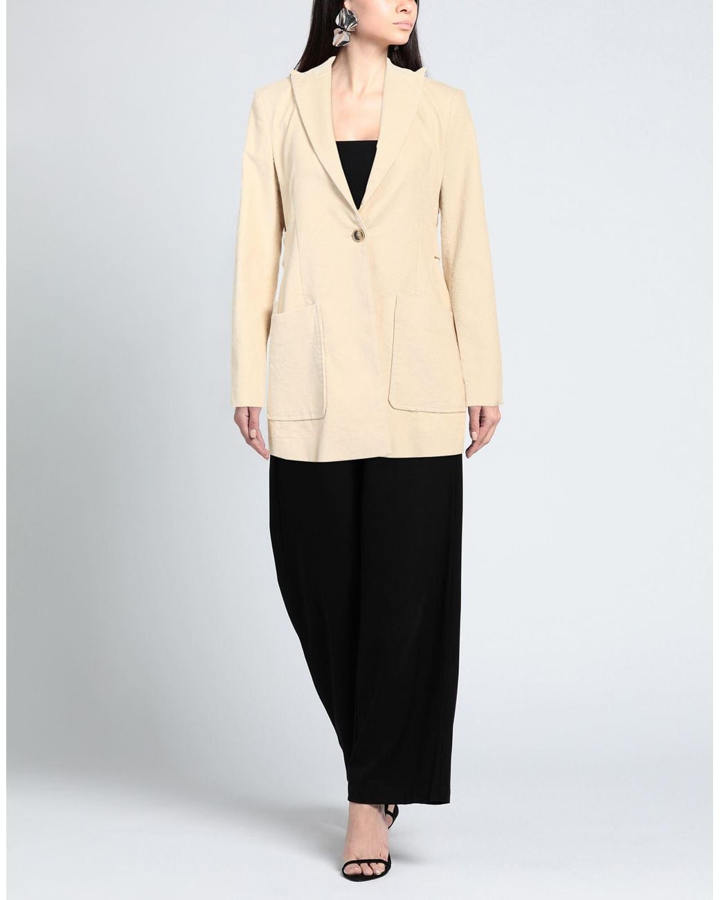 Semicouture Natural Blazer