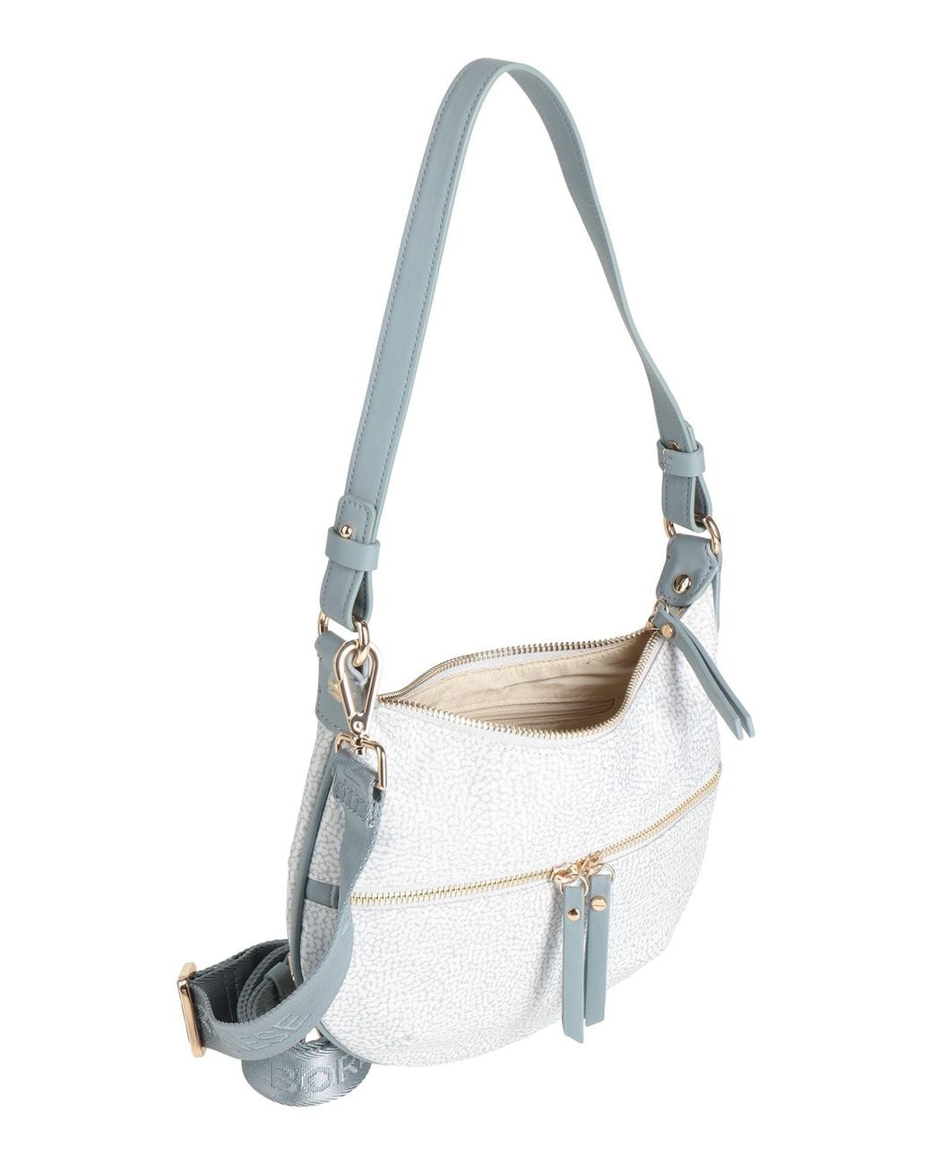 Borbonese White Shoulder Bags