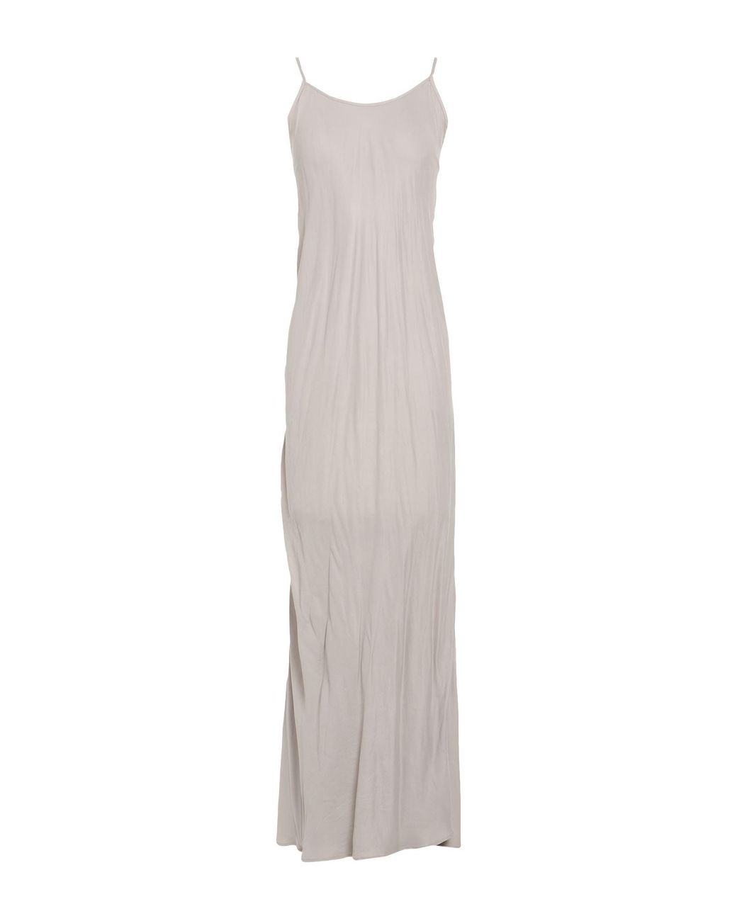 Masnada White Maxi Dress Cupro
