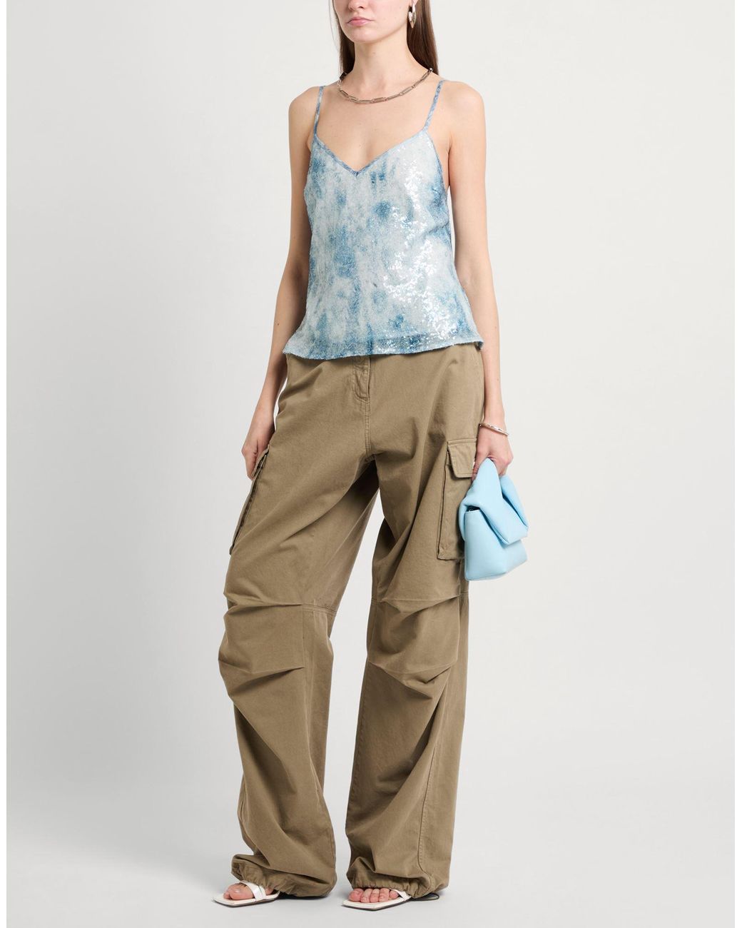 Le twins Blue Top