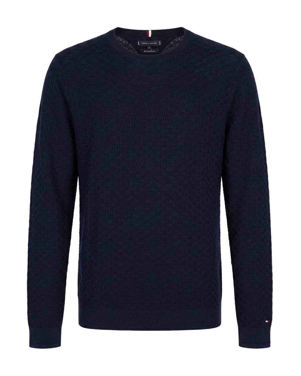 Tommy Hilfiger Blue Sweater Cotton for men