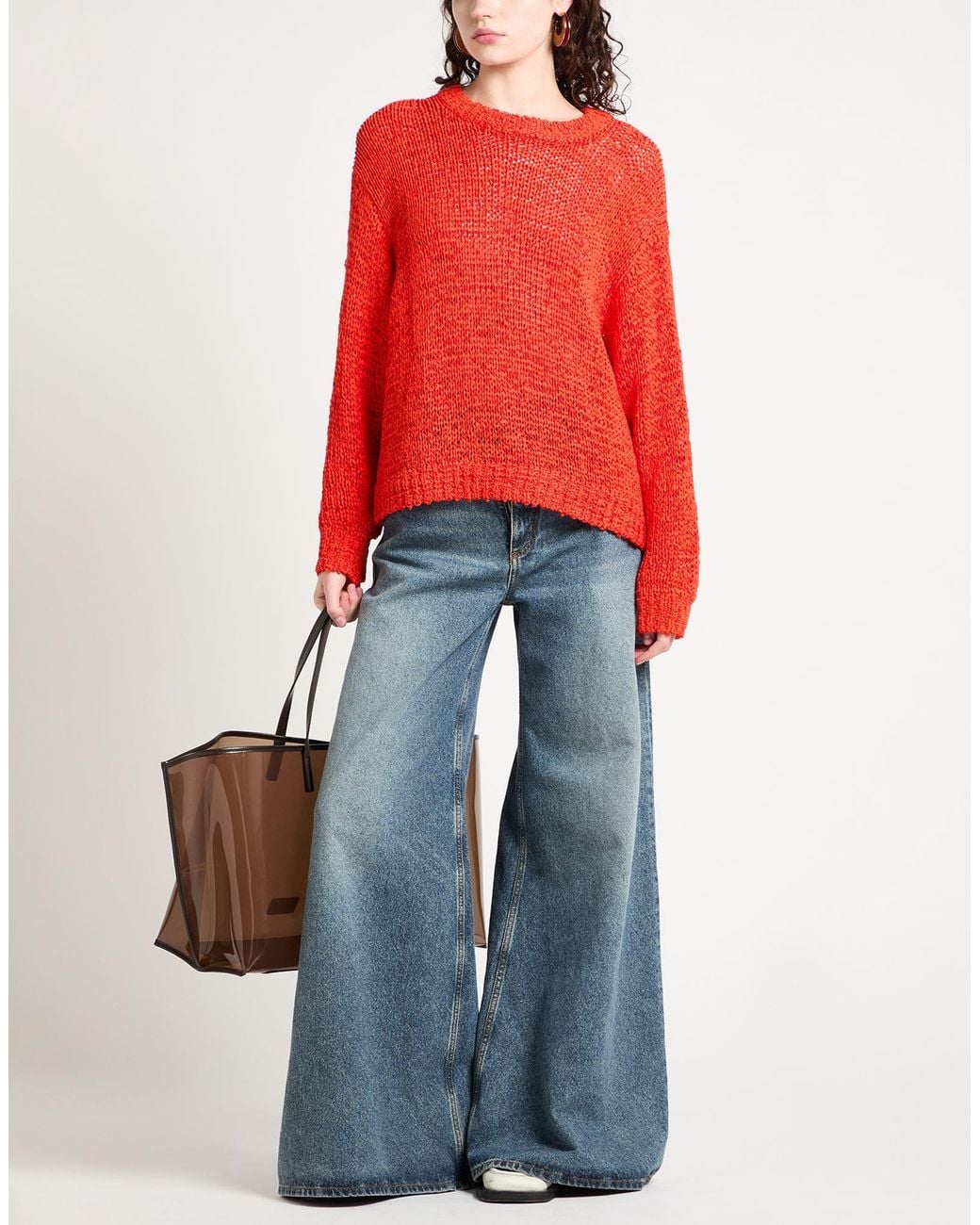 Staud Red Pullover