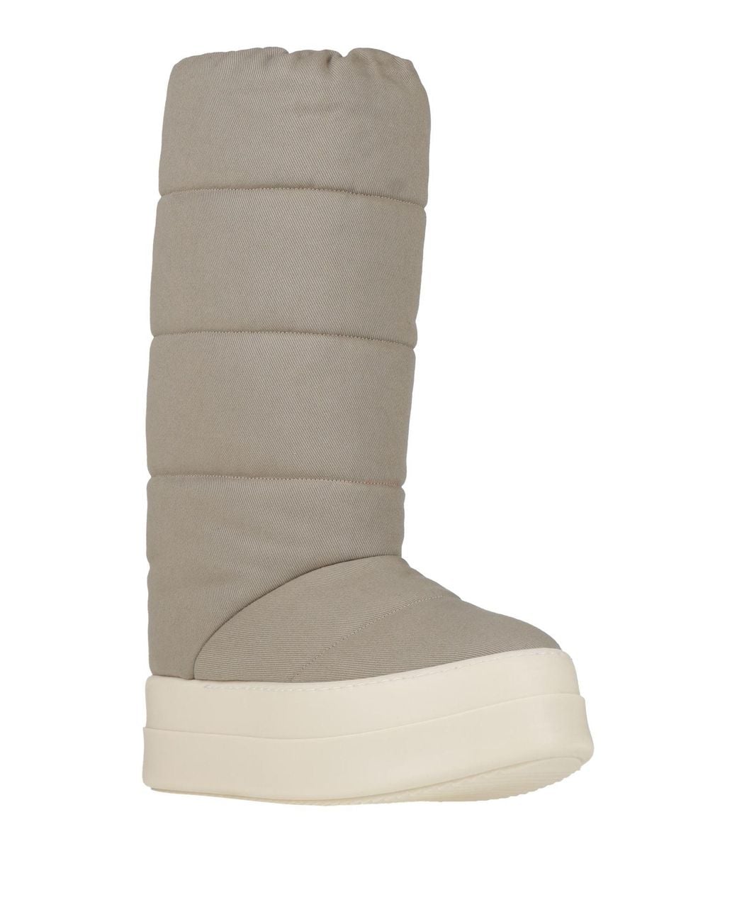 Rick Owens Gray Boot