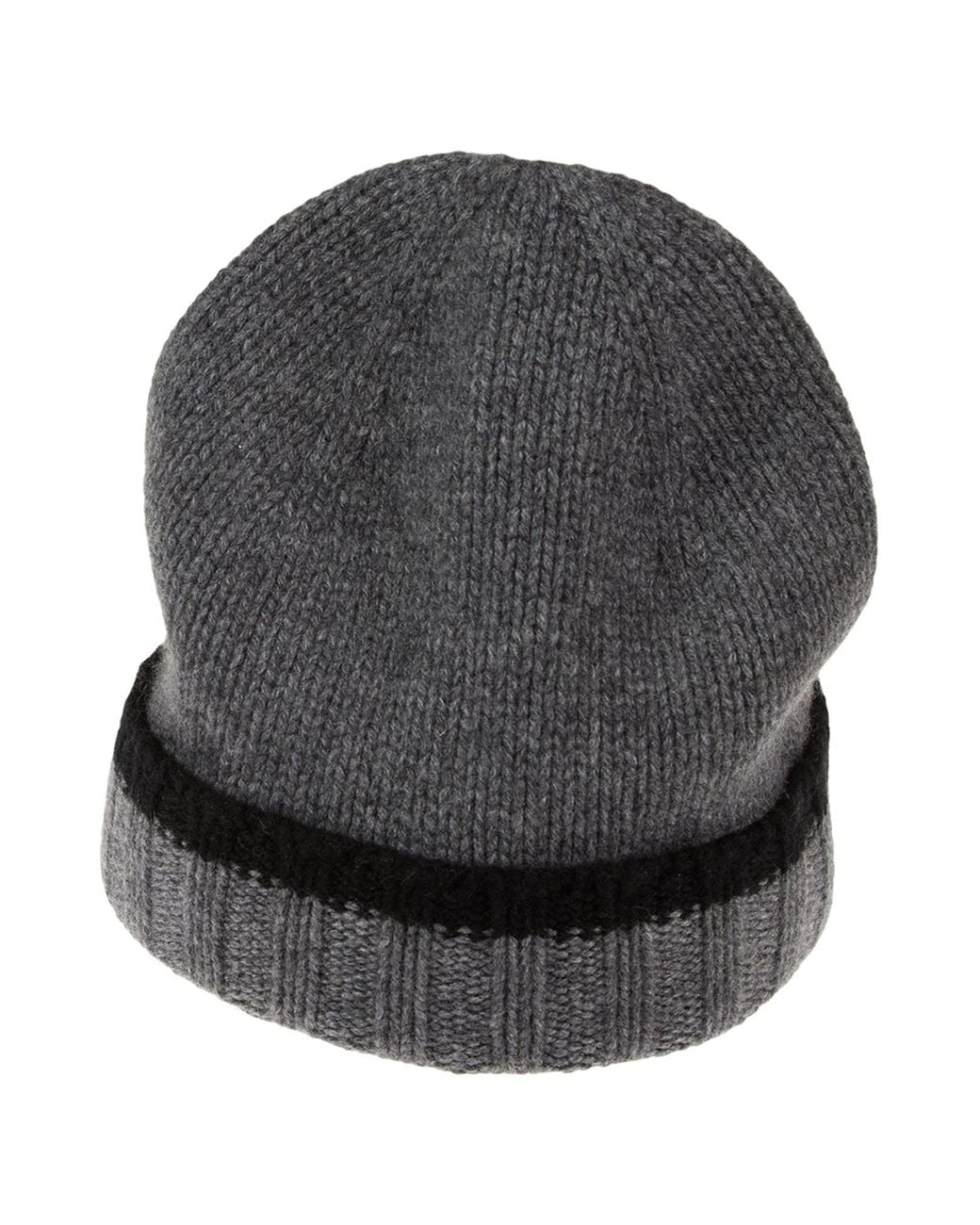Barba Napoli Gray Hat Cashmere for men