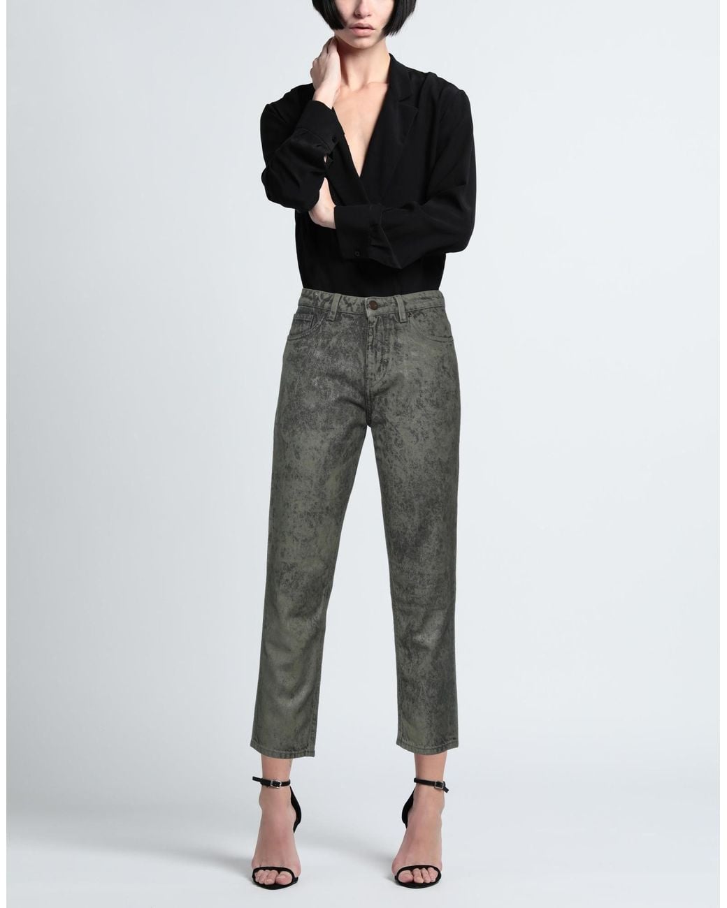 PT Torino Gray Denim Pants