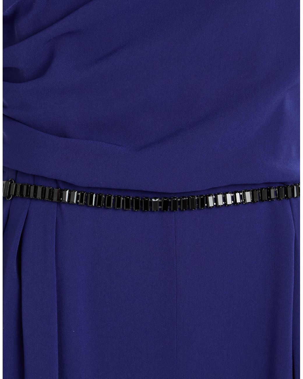 Max Mara Blue Jumpsuit Triacetate, Polyester