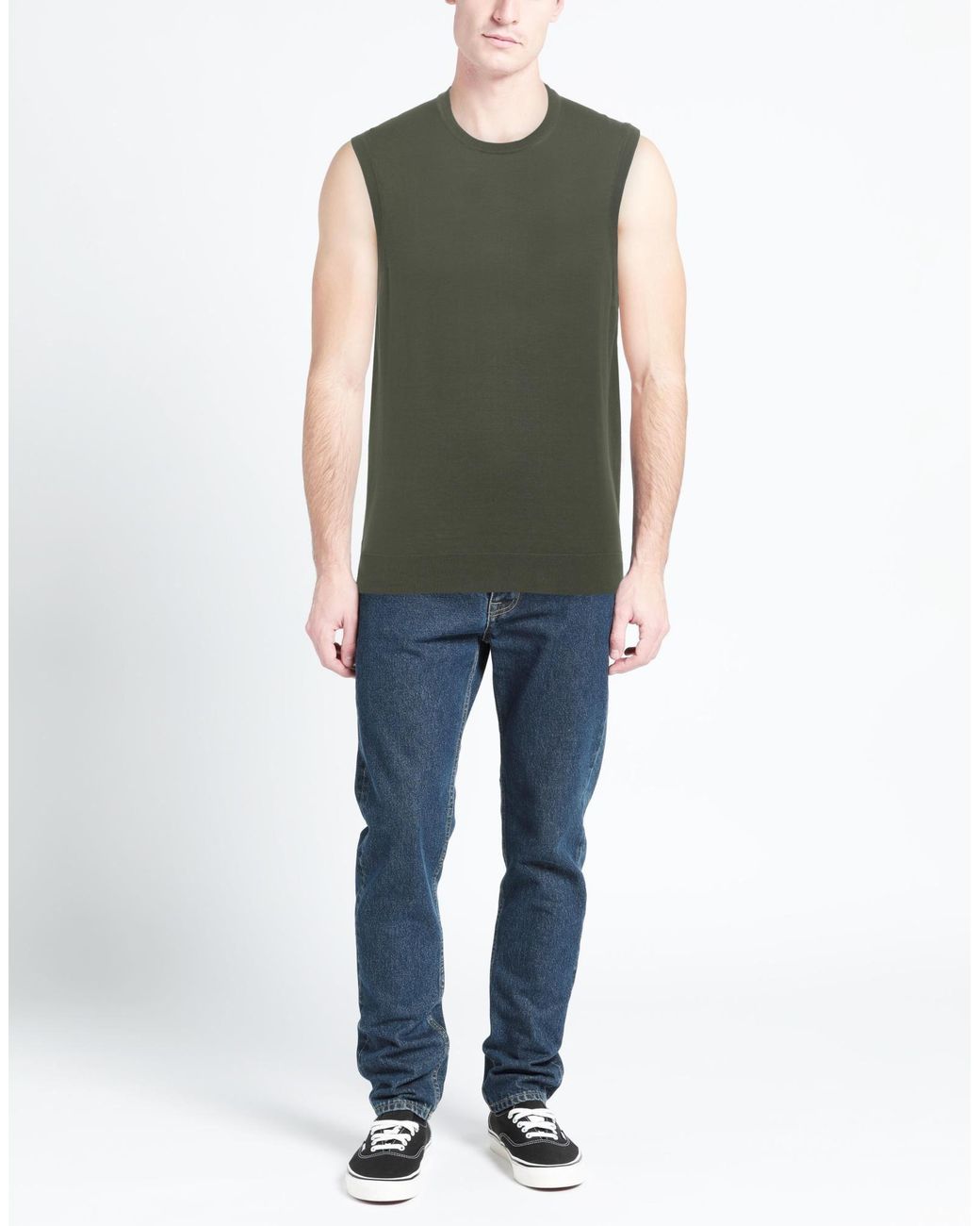 Drumohr Green Jumper for men