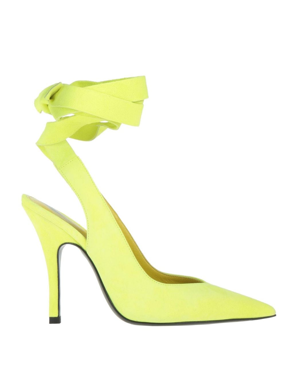 The Attico Yellow Pumps