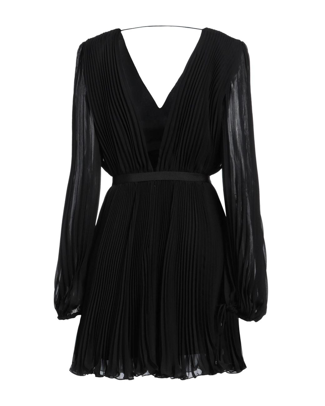 Max Mara Black Mini Dress Polyester
