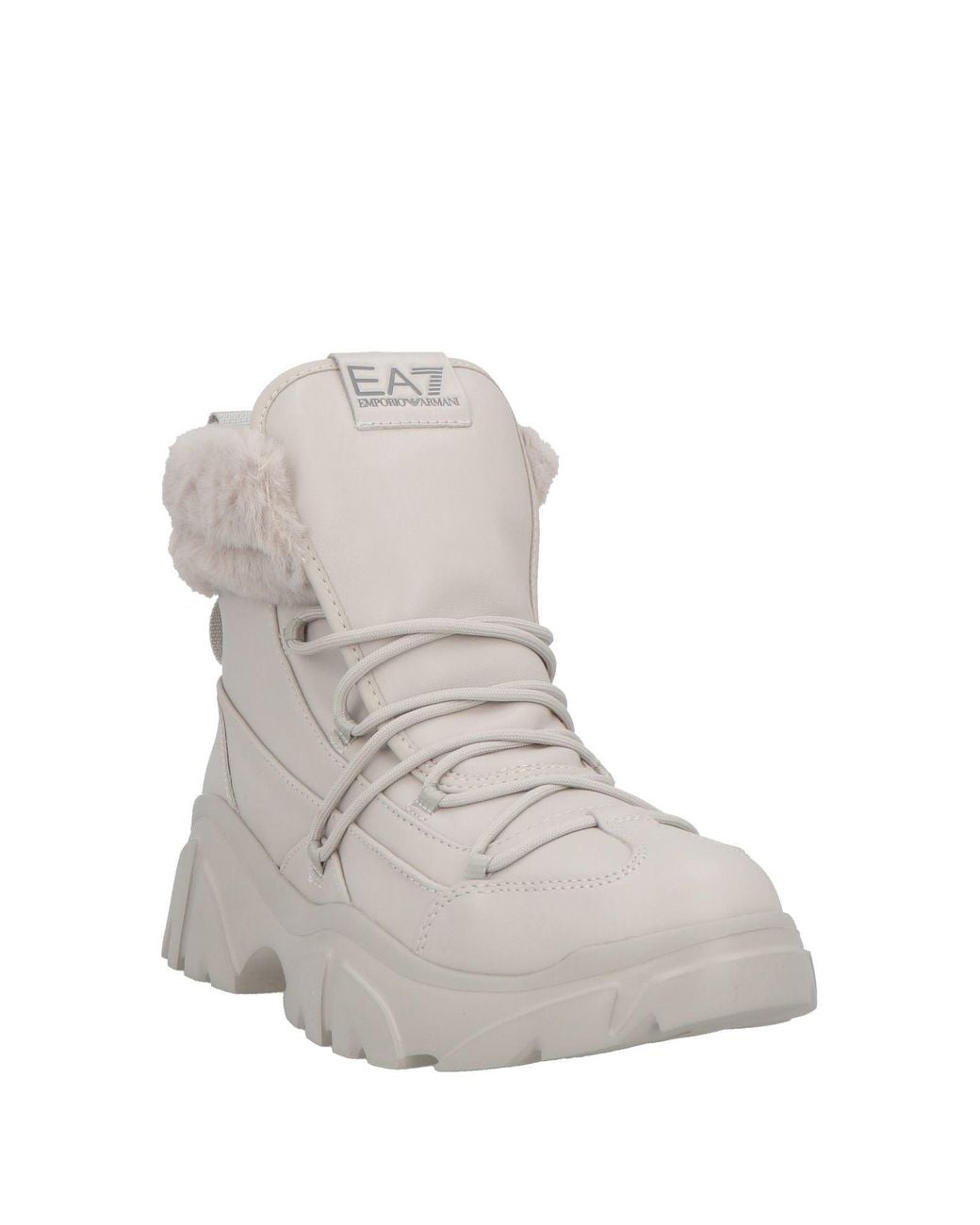 EA7 Gray Ankle Boots for men