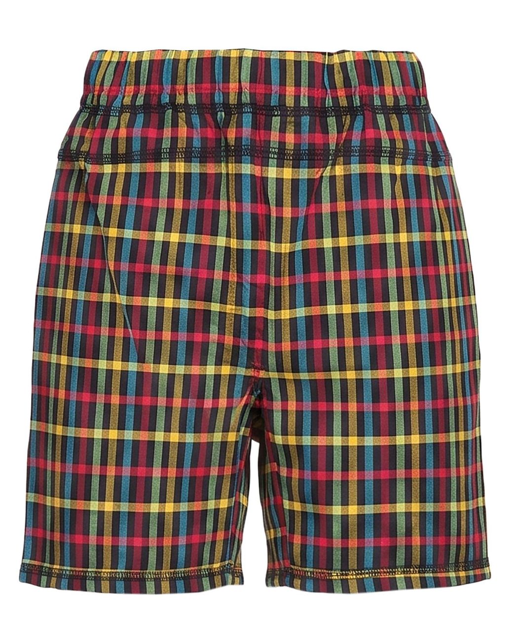 Peachy Den Blue Shorts & Bermuda Shorts Polyester, Polyamide, Elastane