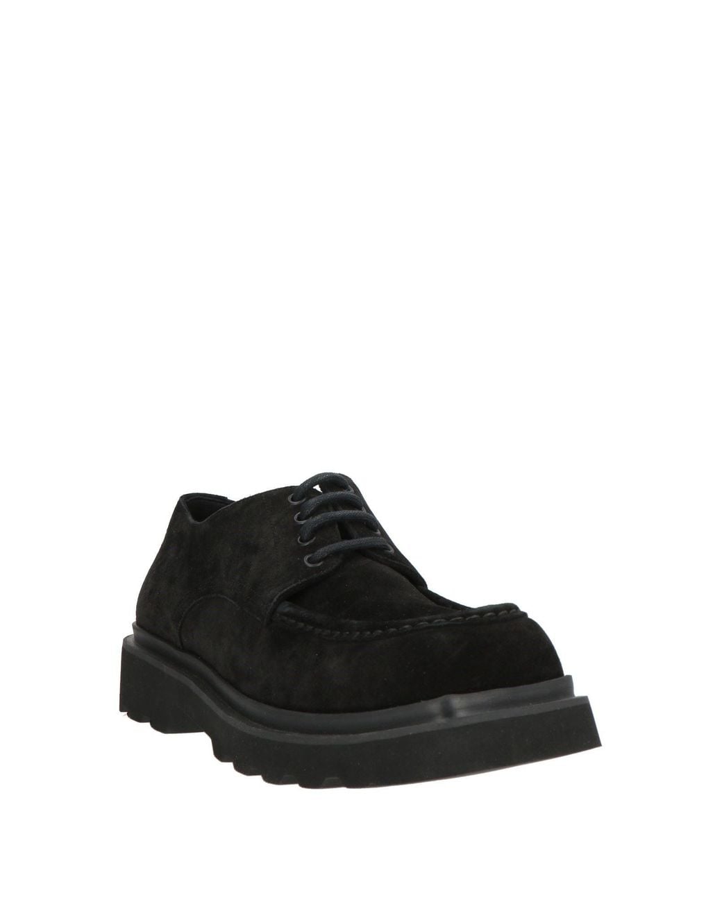 Dolce & Gabbana Black Lace-Up Shoes Leather for men