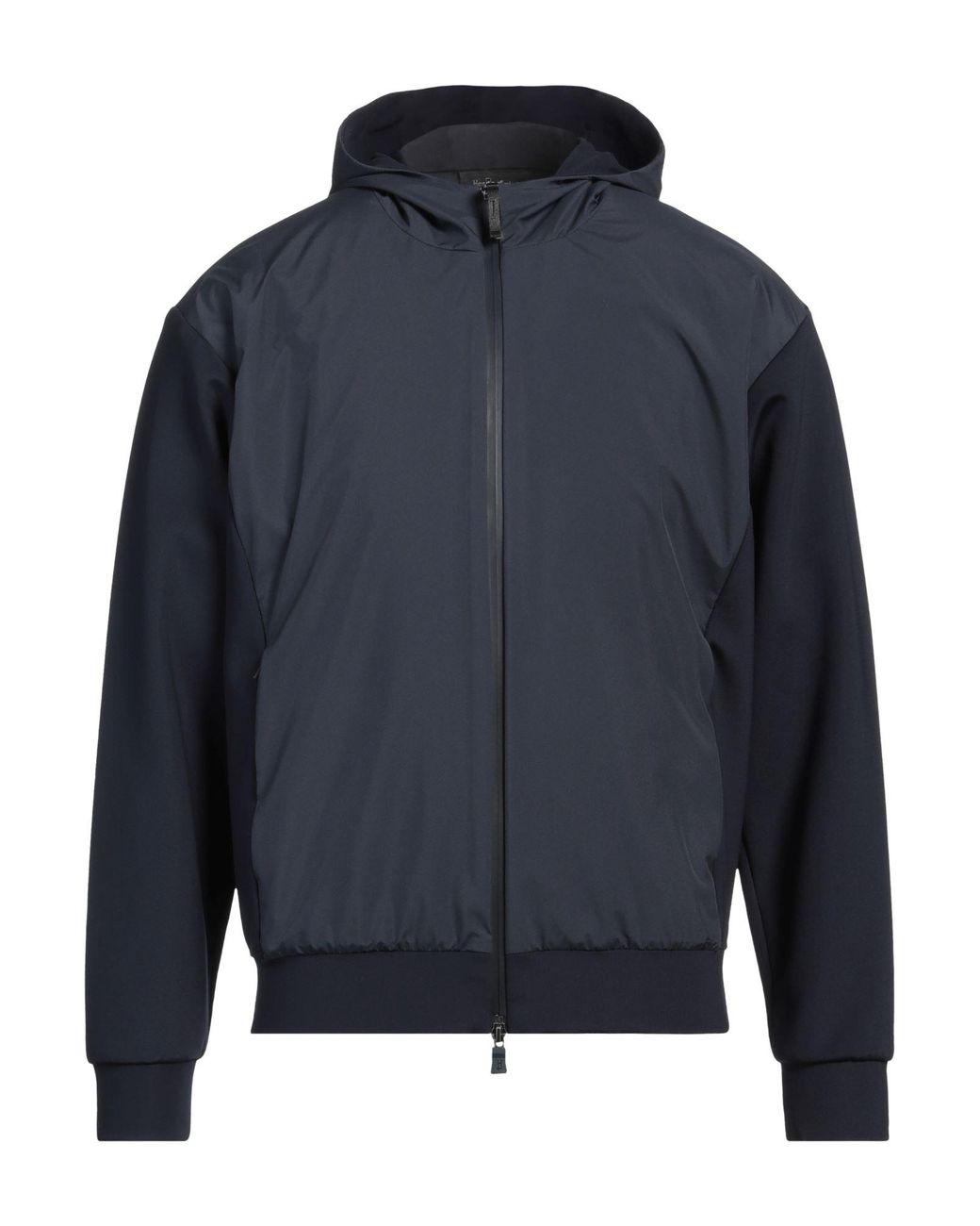 Herno Blue Jacket Polyamide, Viscose for men