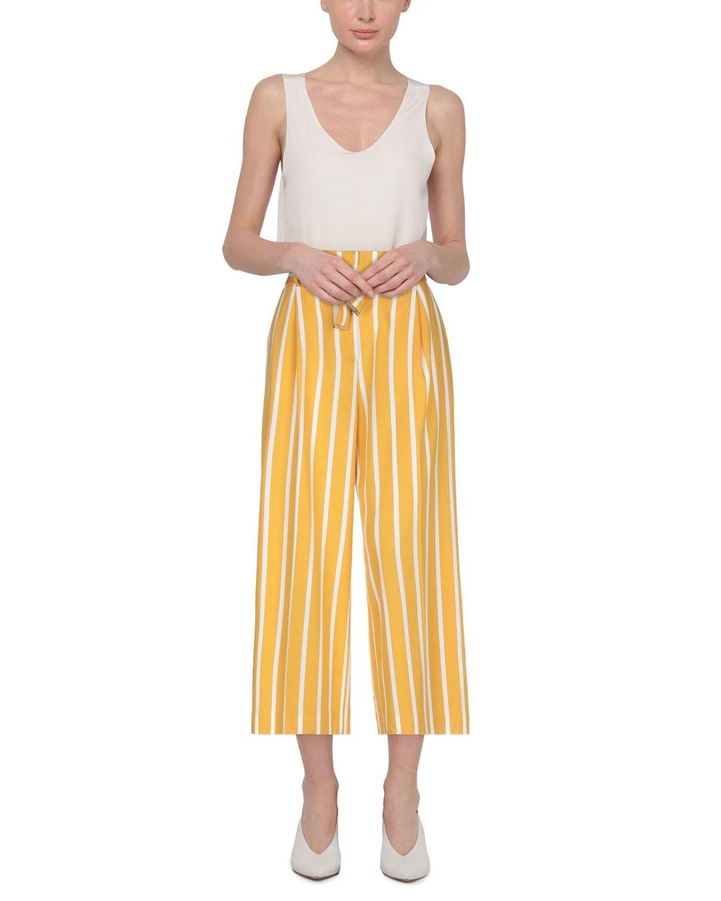 Pantalone di Clips in Yellow