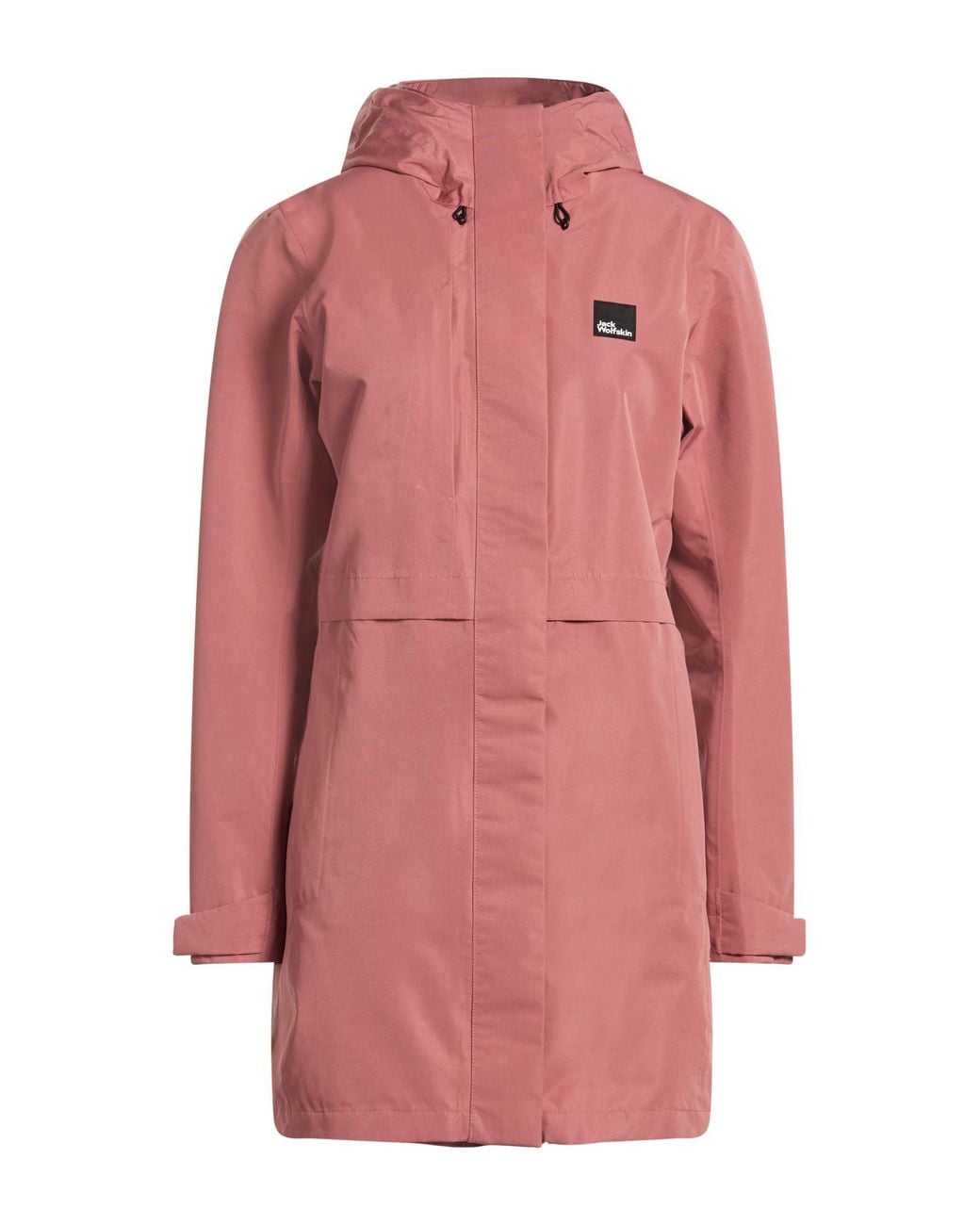 Jack Wolfskin Pink Overcoat & Trench Coat Recycled Polyester