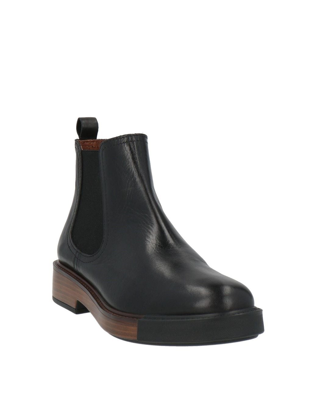Pons Quintana Black Ankle Boots Leather