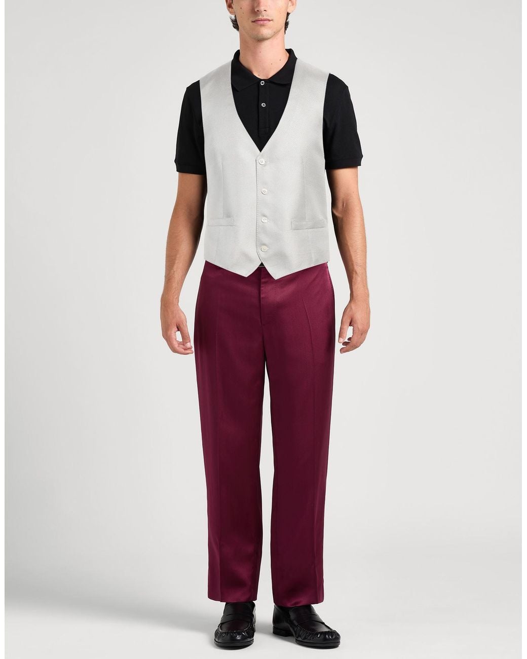 Corneliani White Waistcoat for men