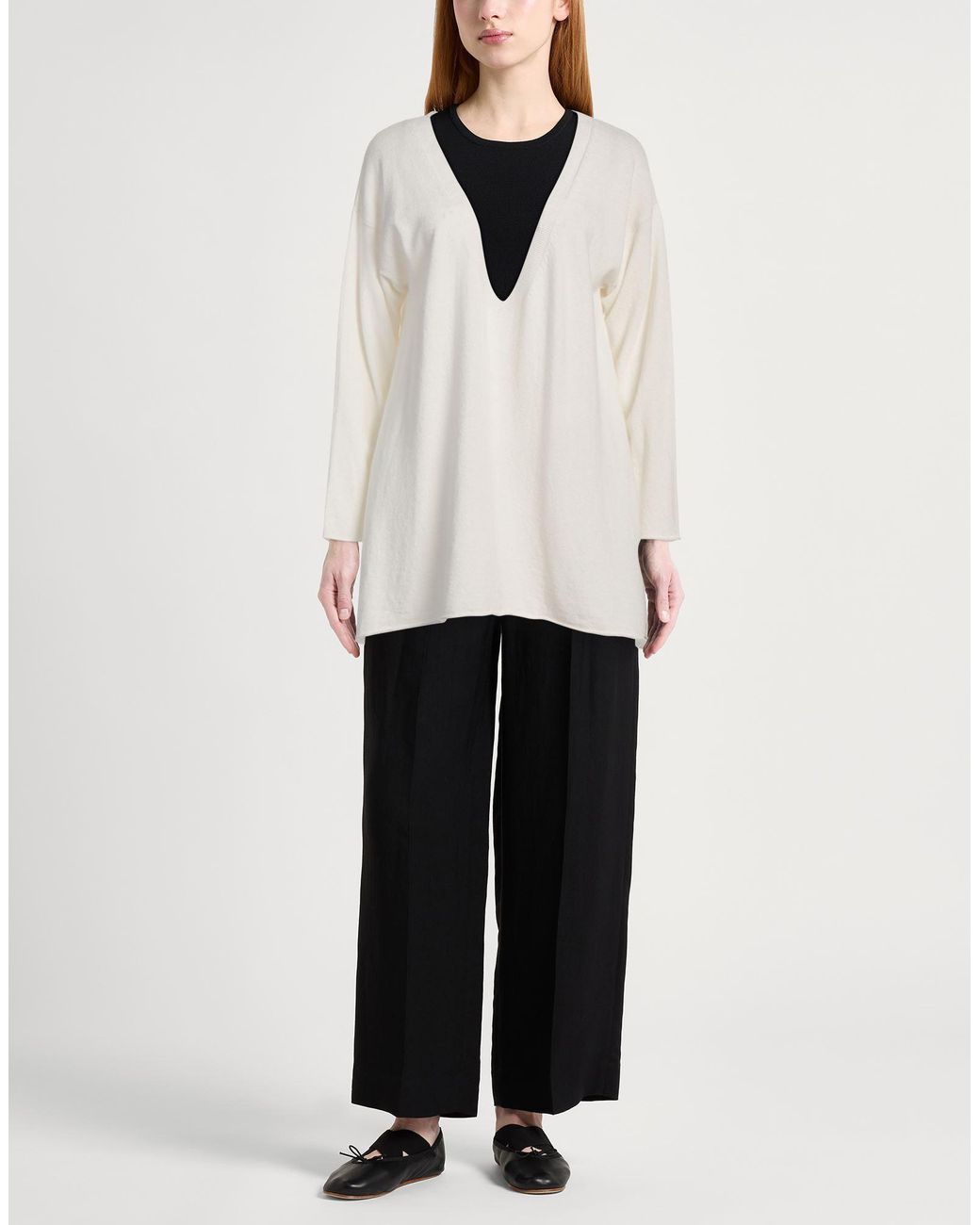 Pullover Alpha Studio de color White