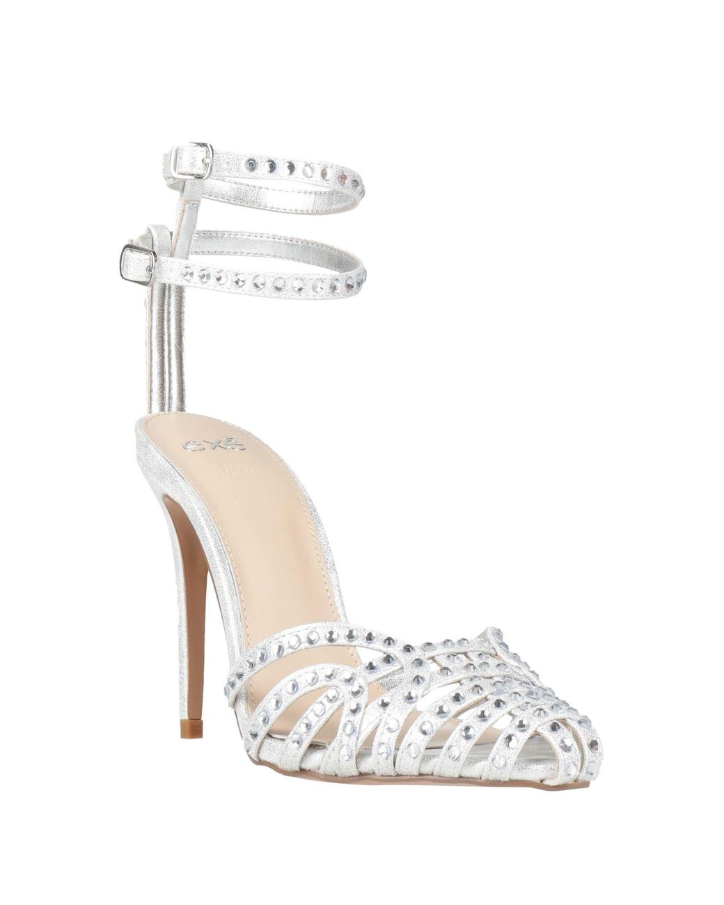 Exe' Metallic Sandals