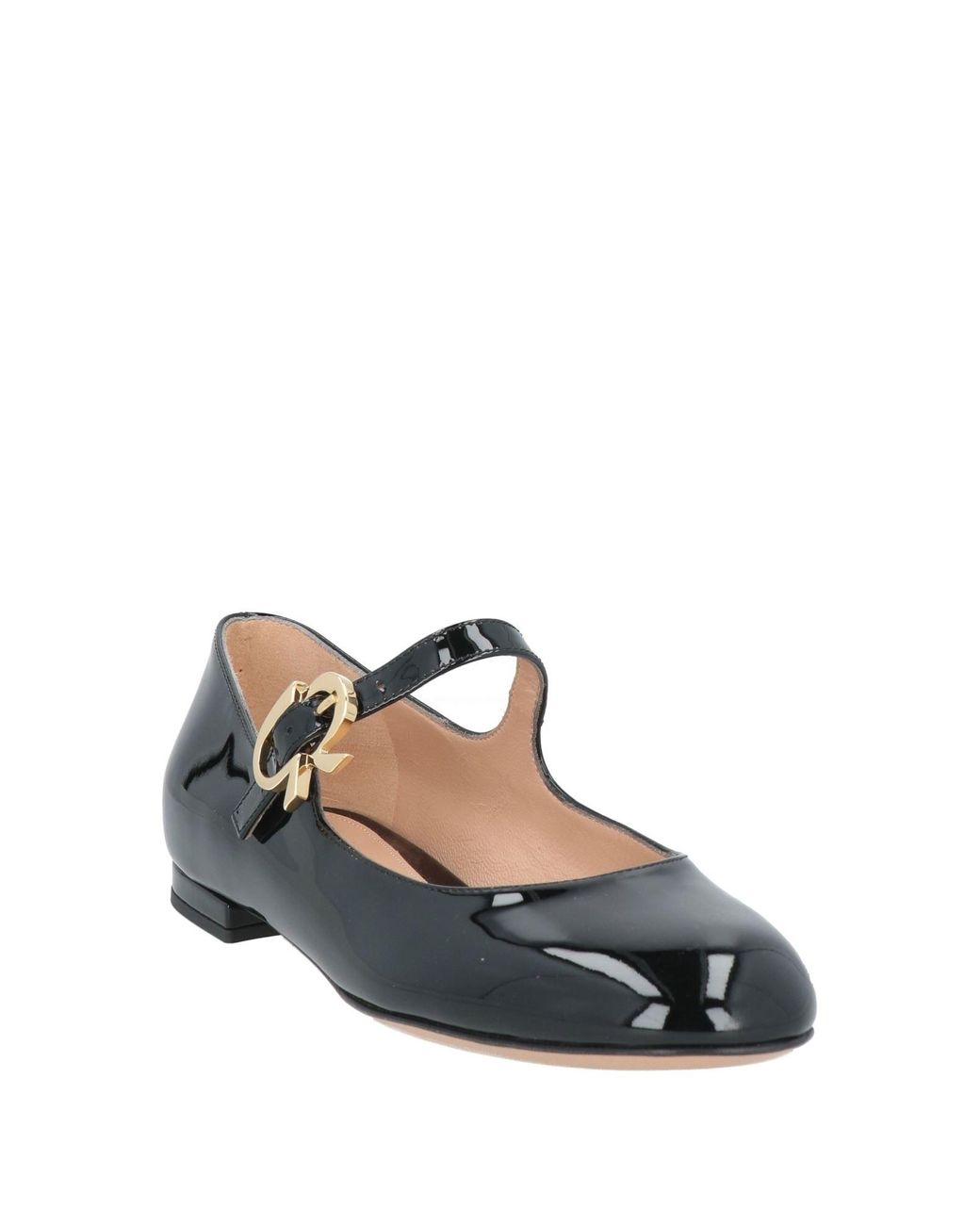 Gianvito Rossi Black Ballet Flats