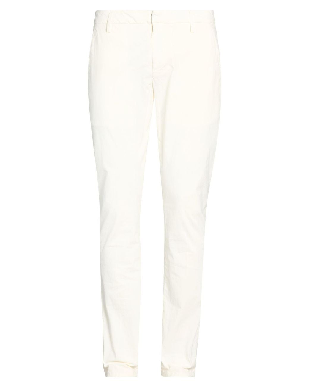 Dondup White Pants for men