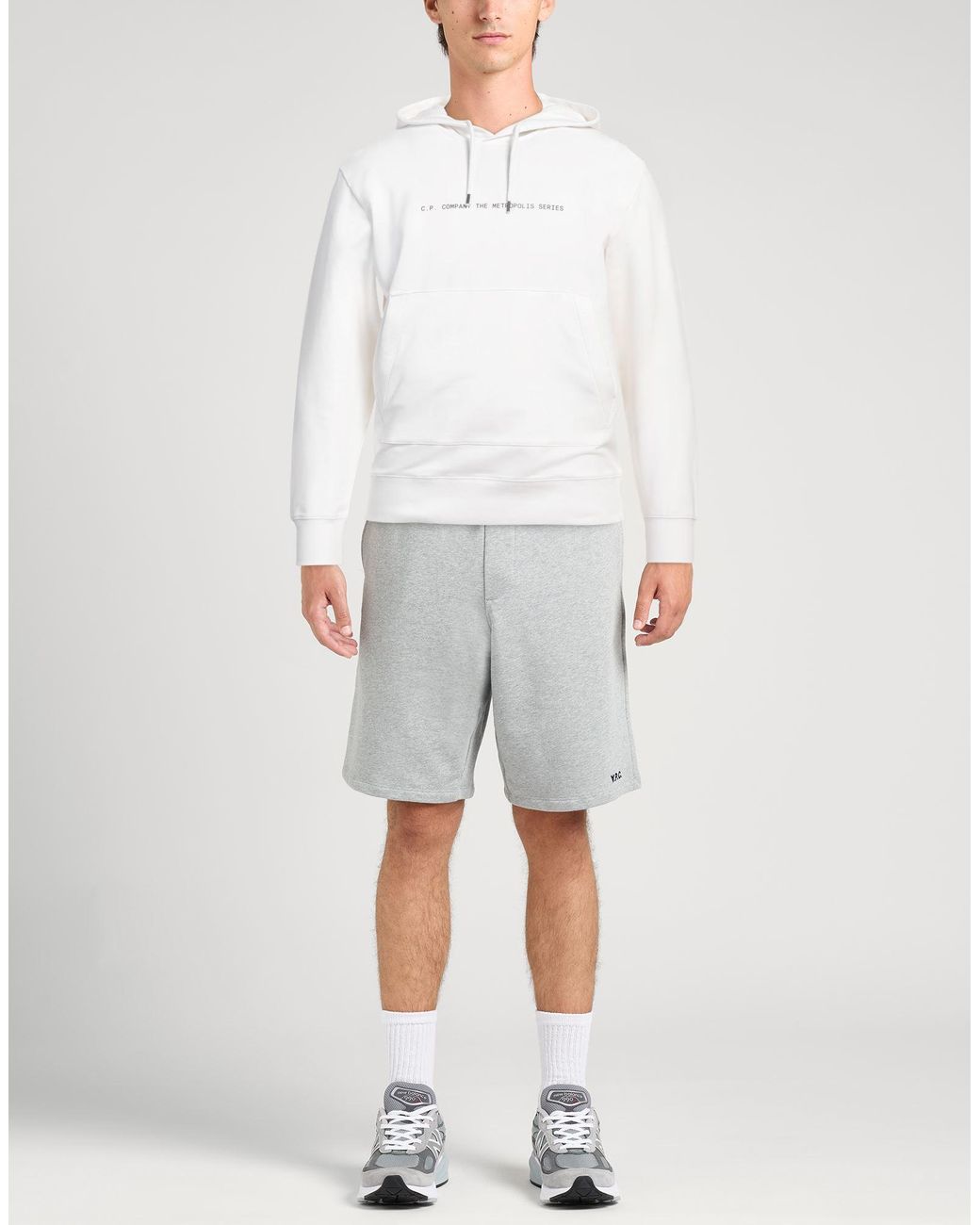C P Company White Sweatshirt for men
