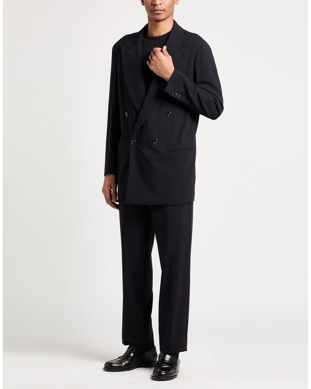 Giorgio Armani Blue Suits for men