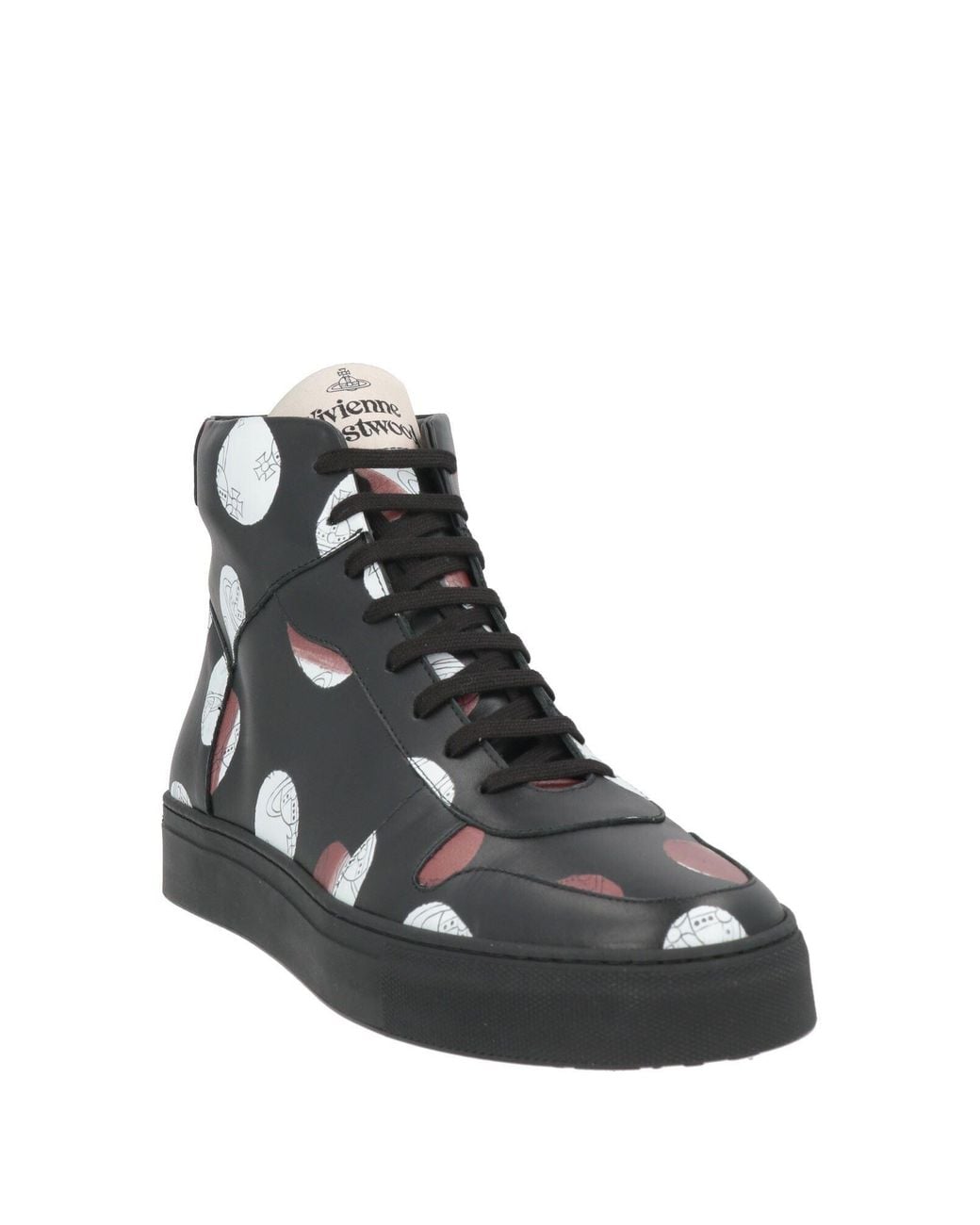 Vivienne Westwood Black Sneakers Leather for men
