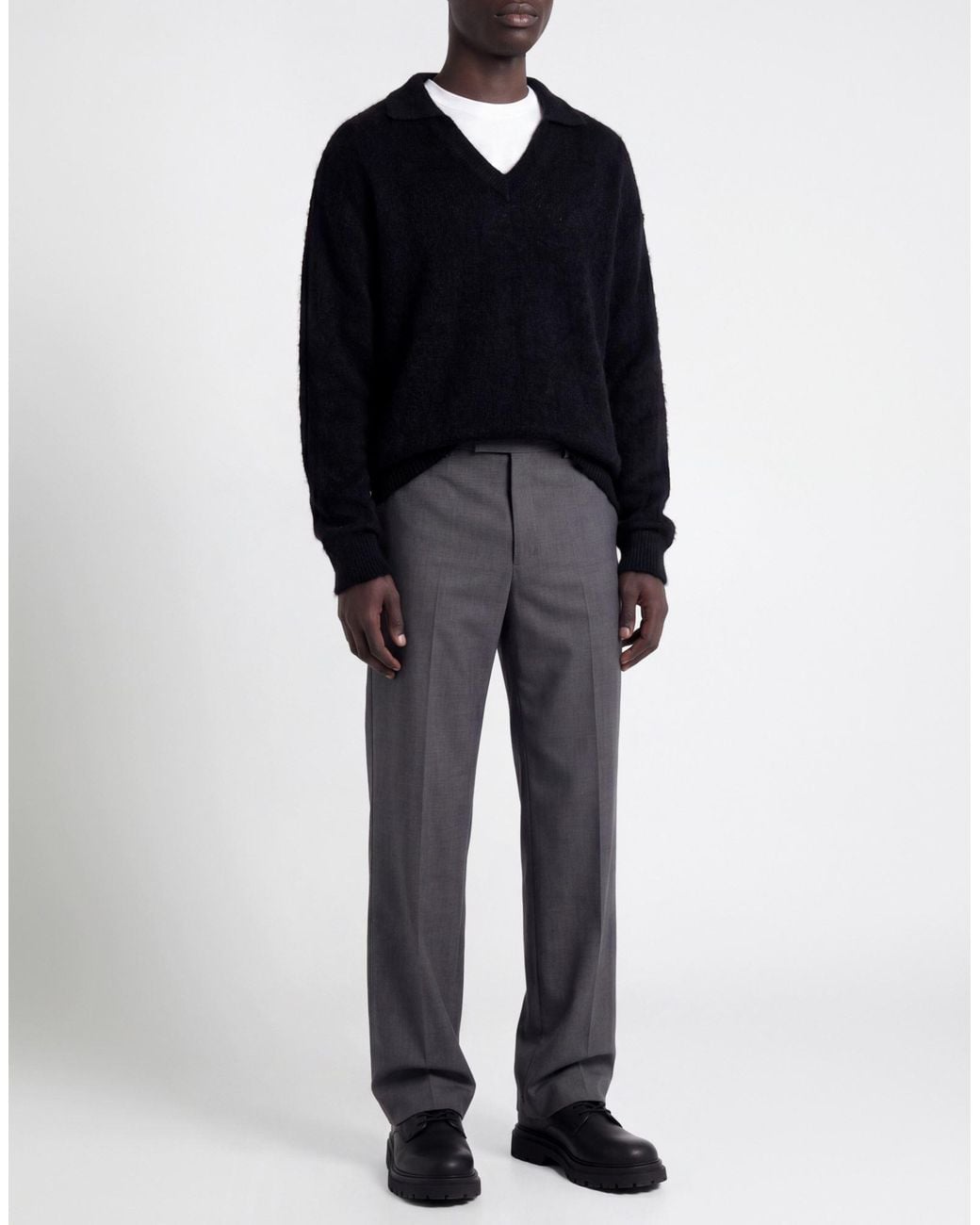 FAMILY FIRST Black Jumper for men