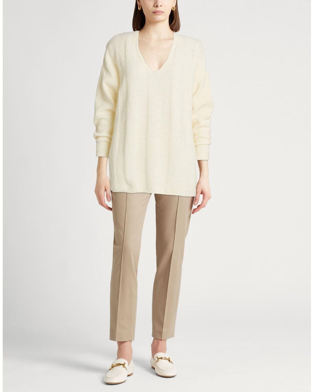 Fedeli White Pullover