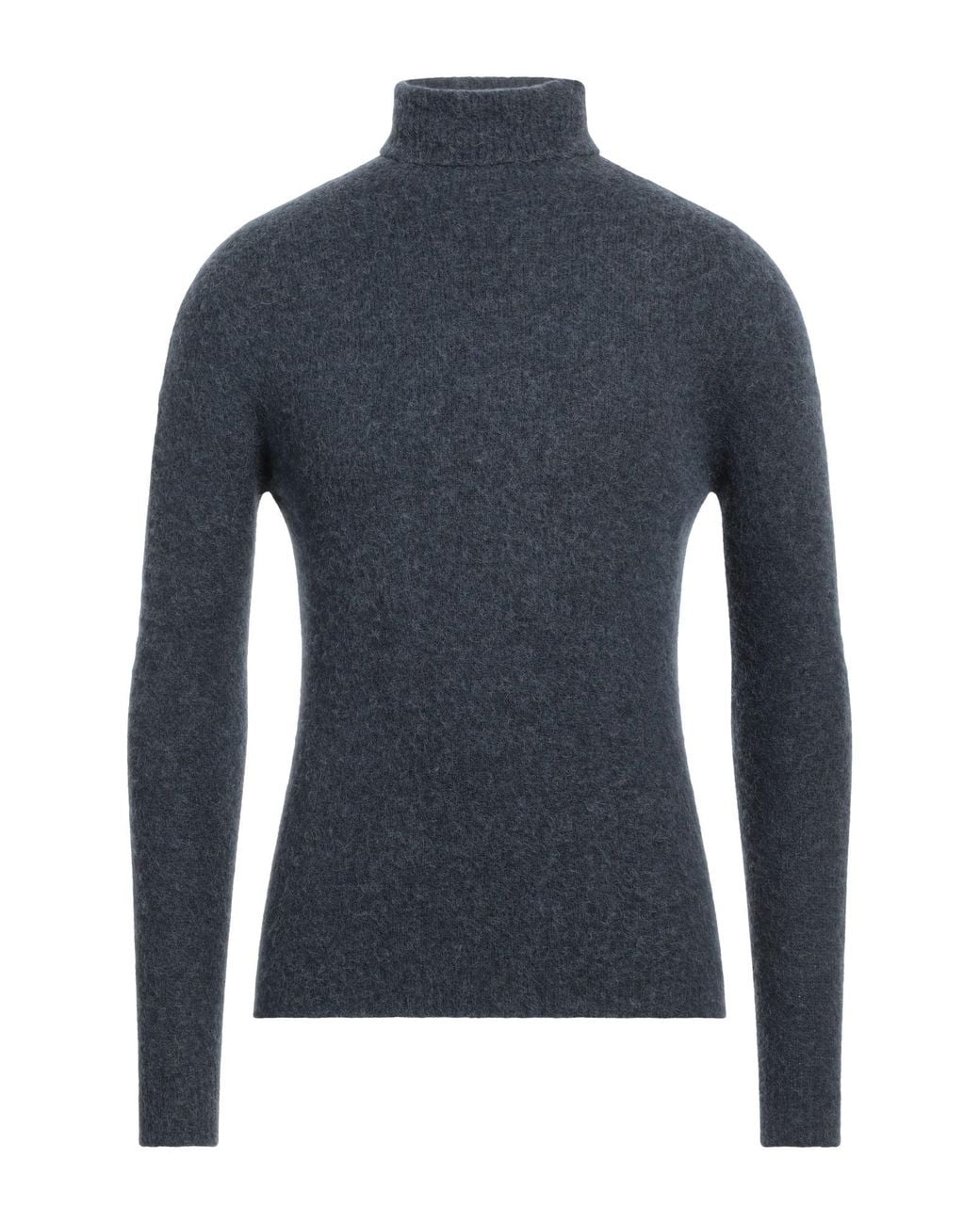 Alpha Studio Blue Turtleneck for men