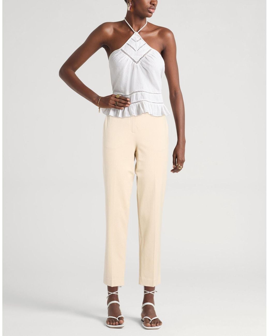 Circolo 1901 Natural Pants