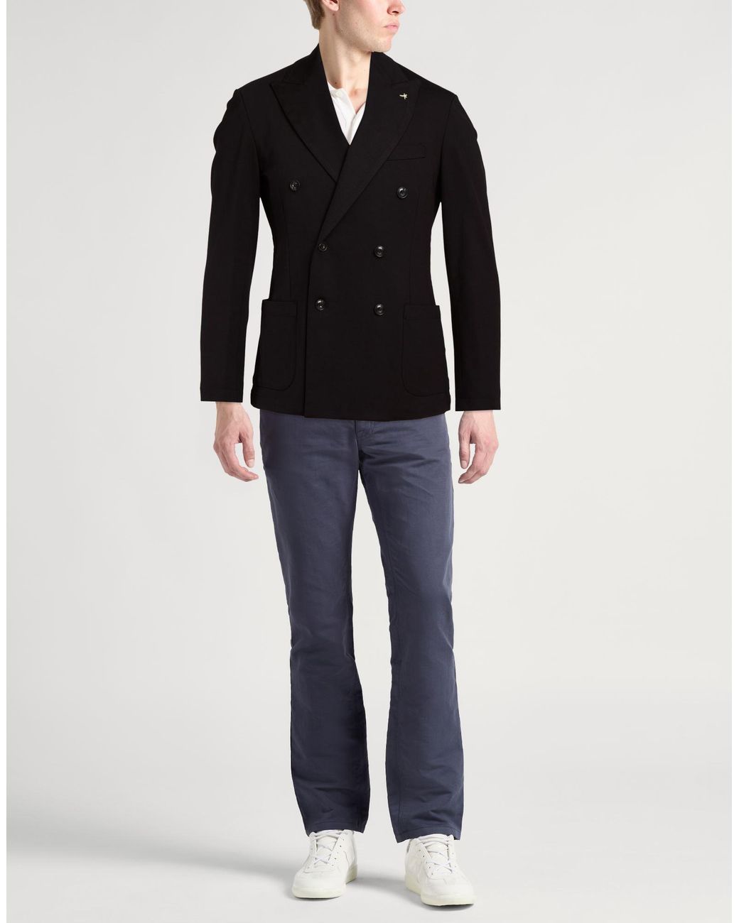 AT.P.CO Black Blazer for men