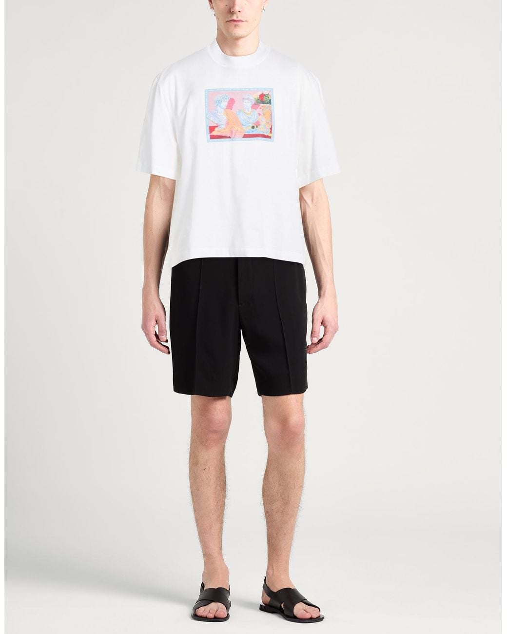 Versace White T-Shirt Cotton for men