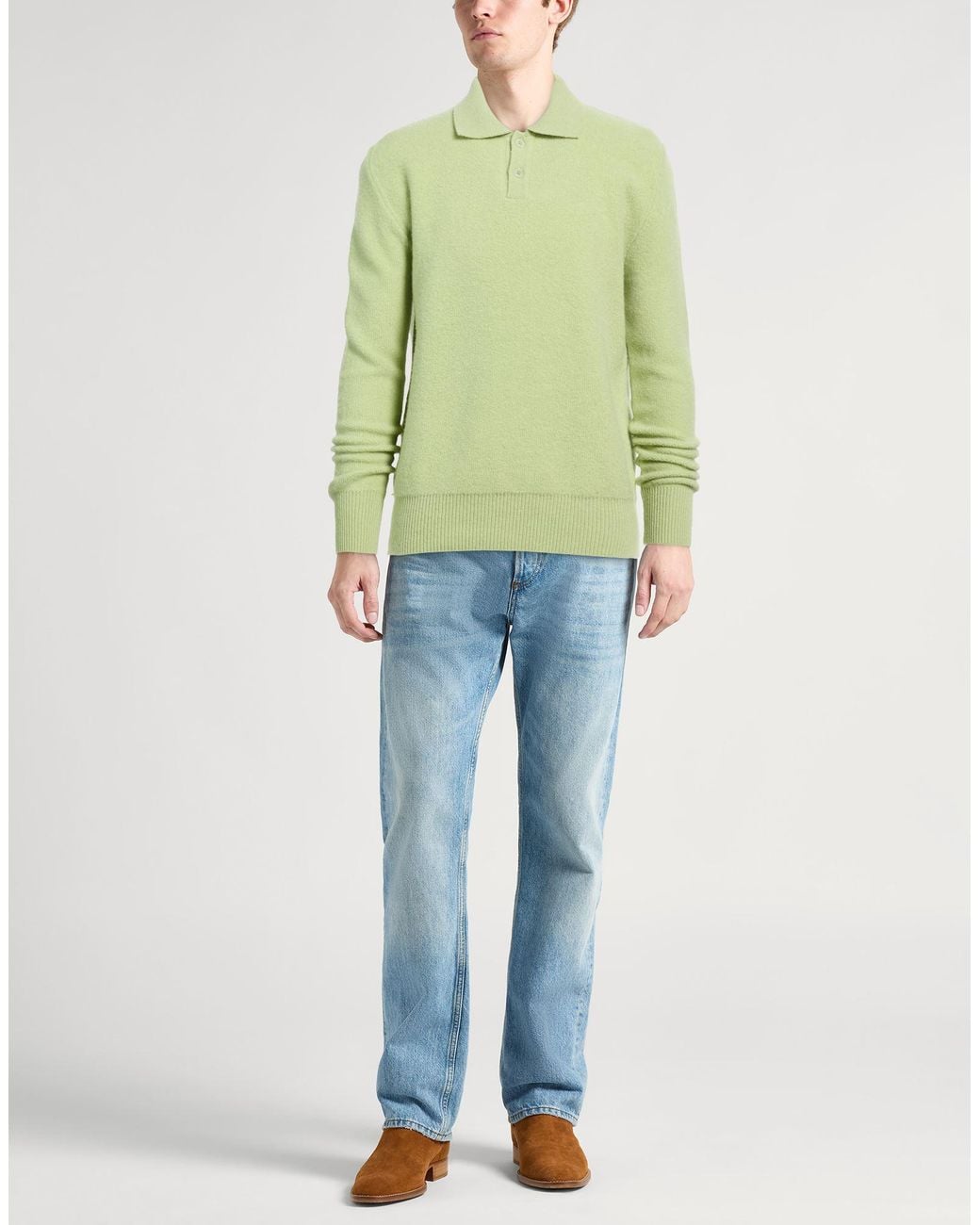 Daniele Fiesoli Green Sweaters for men
