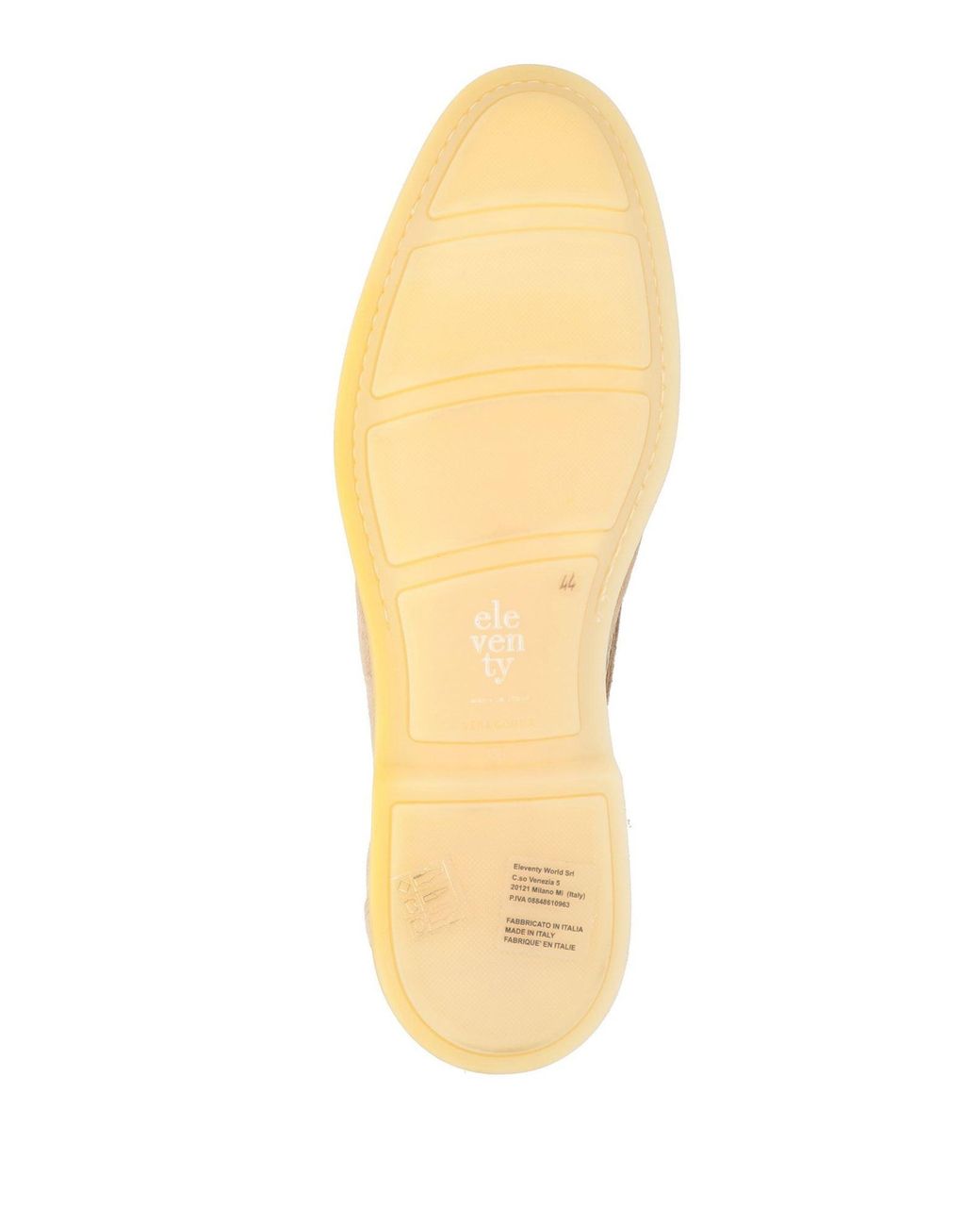 Eleventy Natural Loafers Leather for men