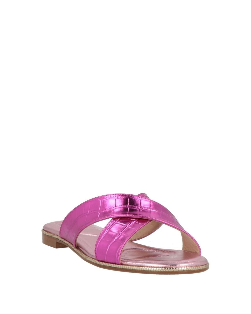 Baldinini Pink Fuchsia Sandals Leather