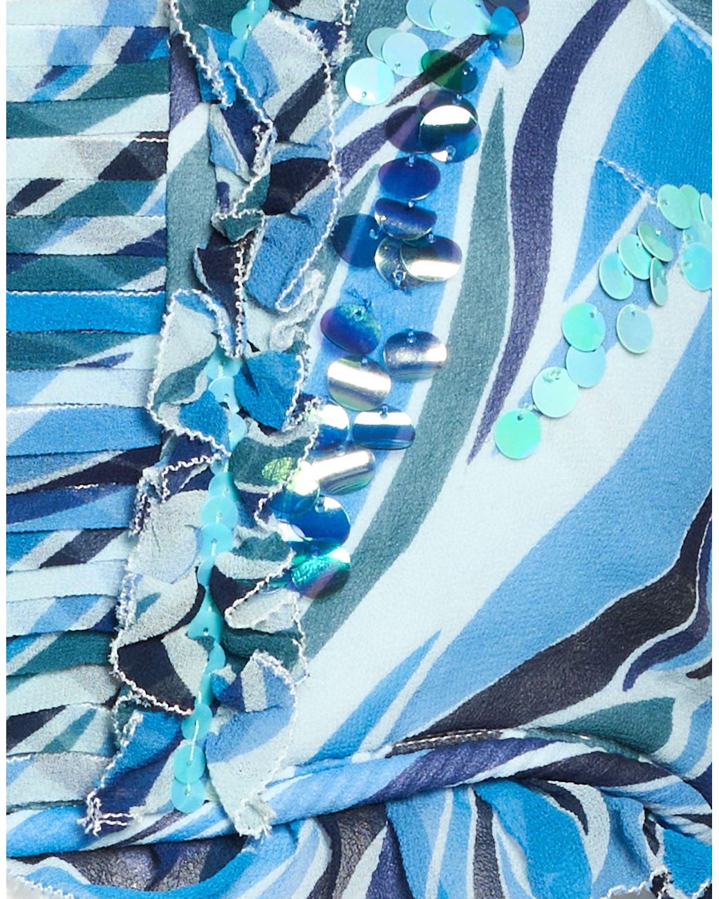 Poupette Blue Top Silk