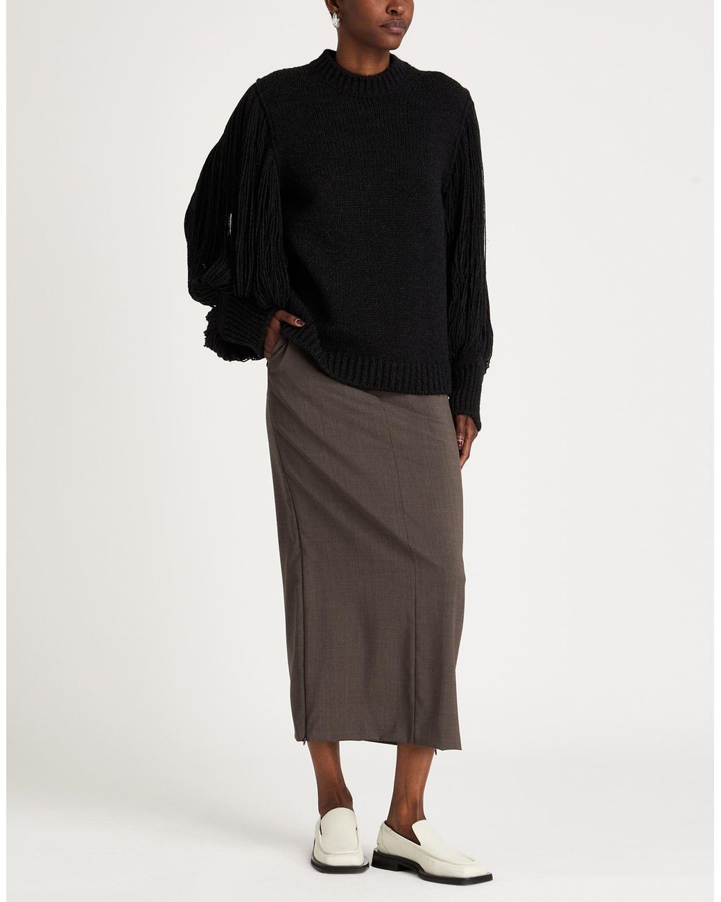 Circus Hotel Black Sweater Acrylic, Wool, Alpaca Wool