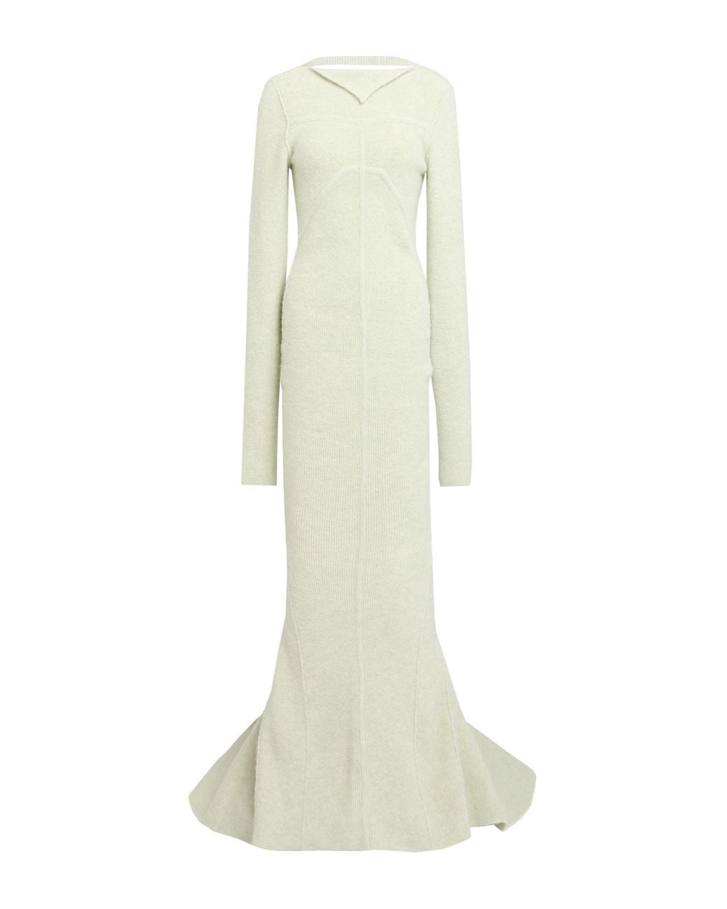Rick Owens White Maxi Dresses