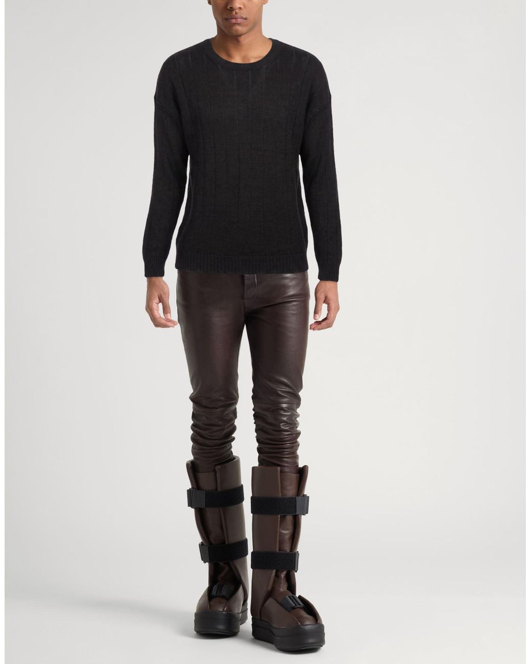 Pullover di Isabel Benenato in Black da Uomo