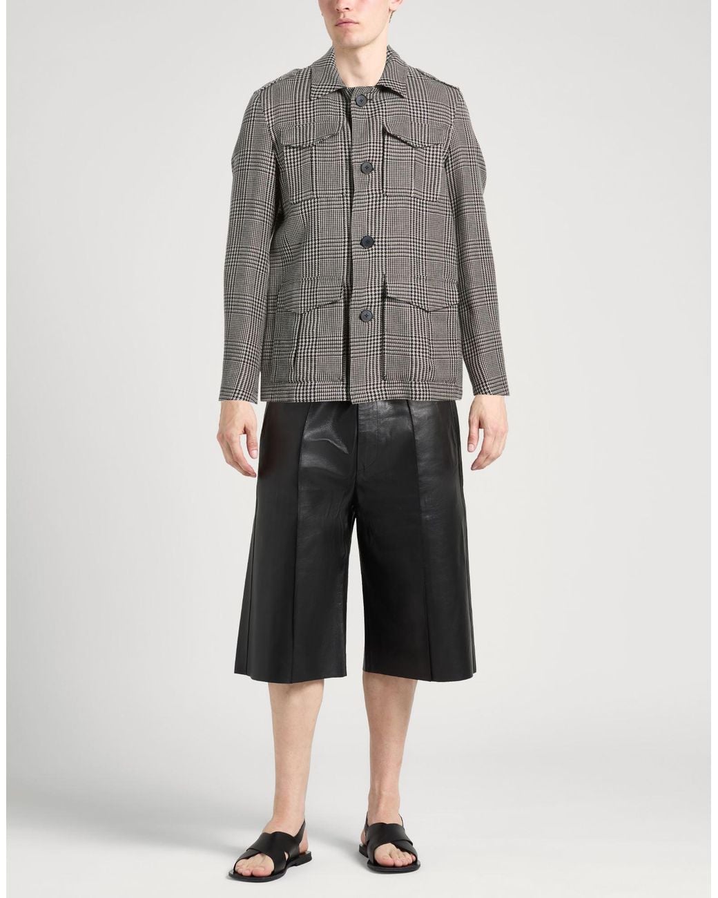 Herno Gray Coats for men