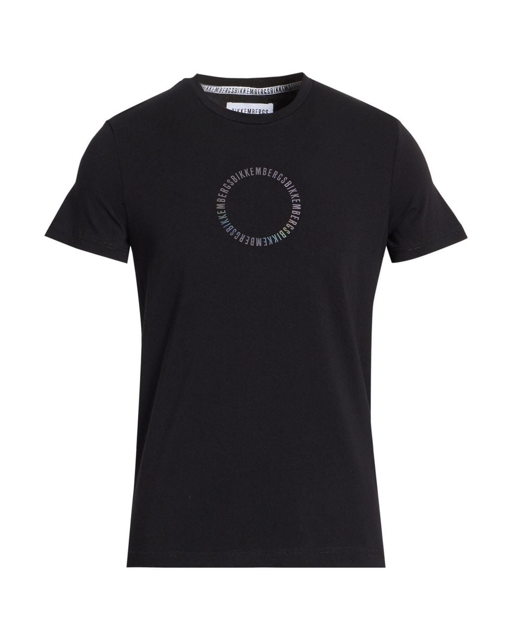 Bikkembergs Black T-Shirt Cotton, Elastane for men