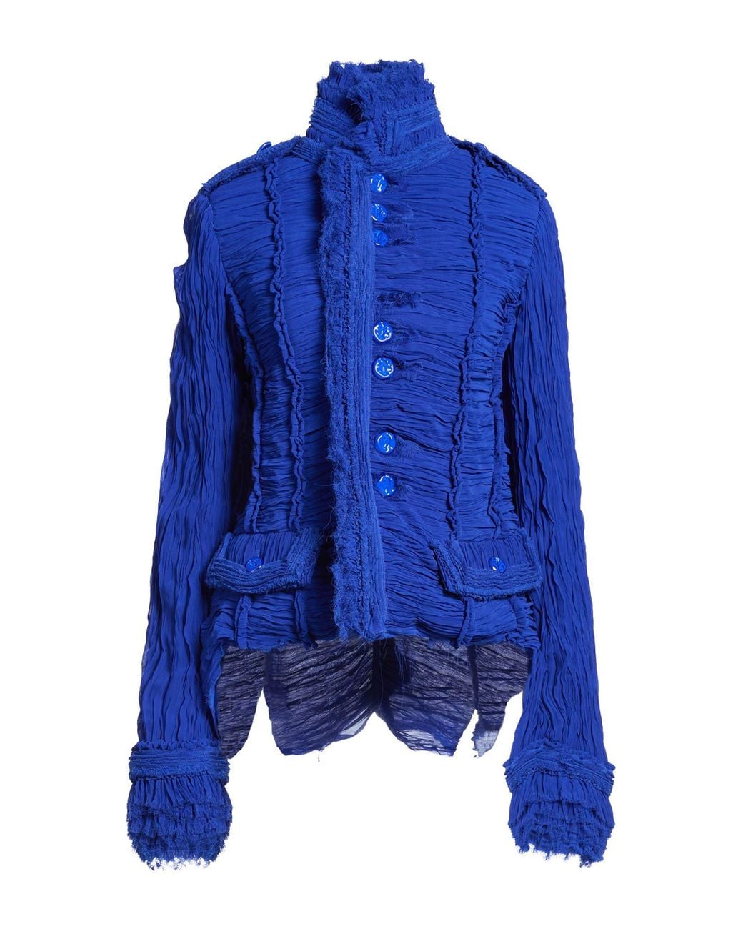 Burberry Blue Jacket Polyester