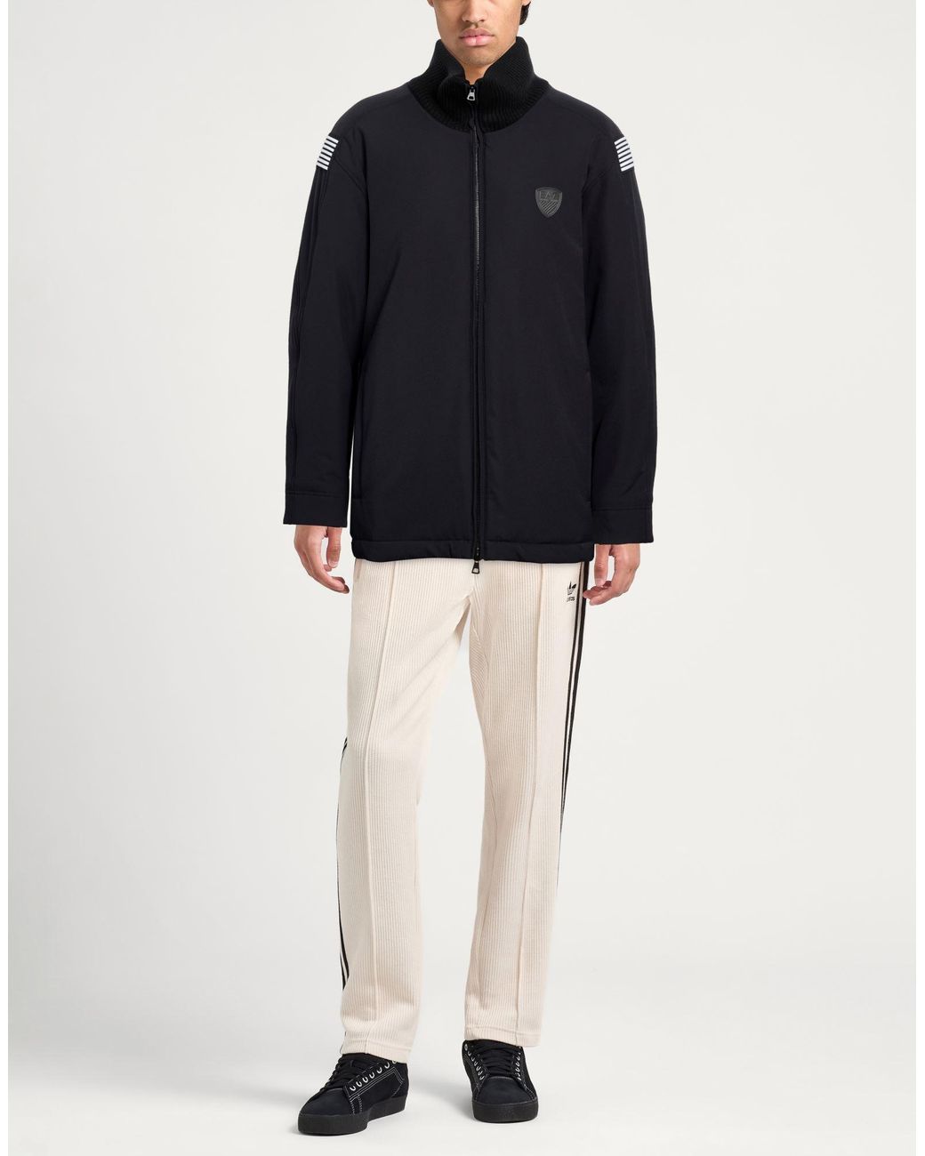 EA7 Black Jackets for men
